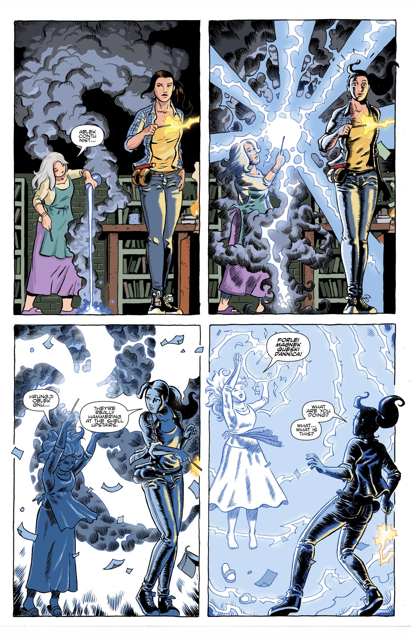 Read online Amelia Cole and the Unknown World comic -  Issue # TPB - 23