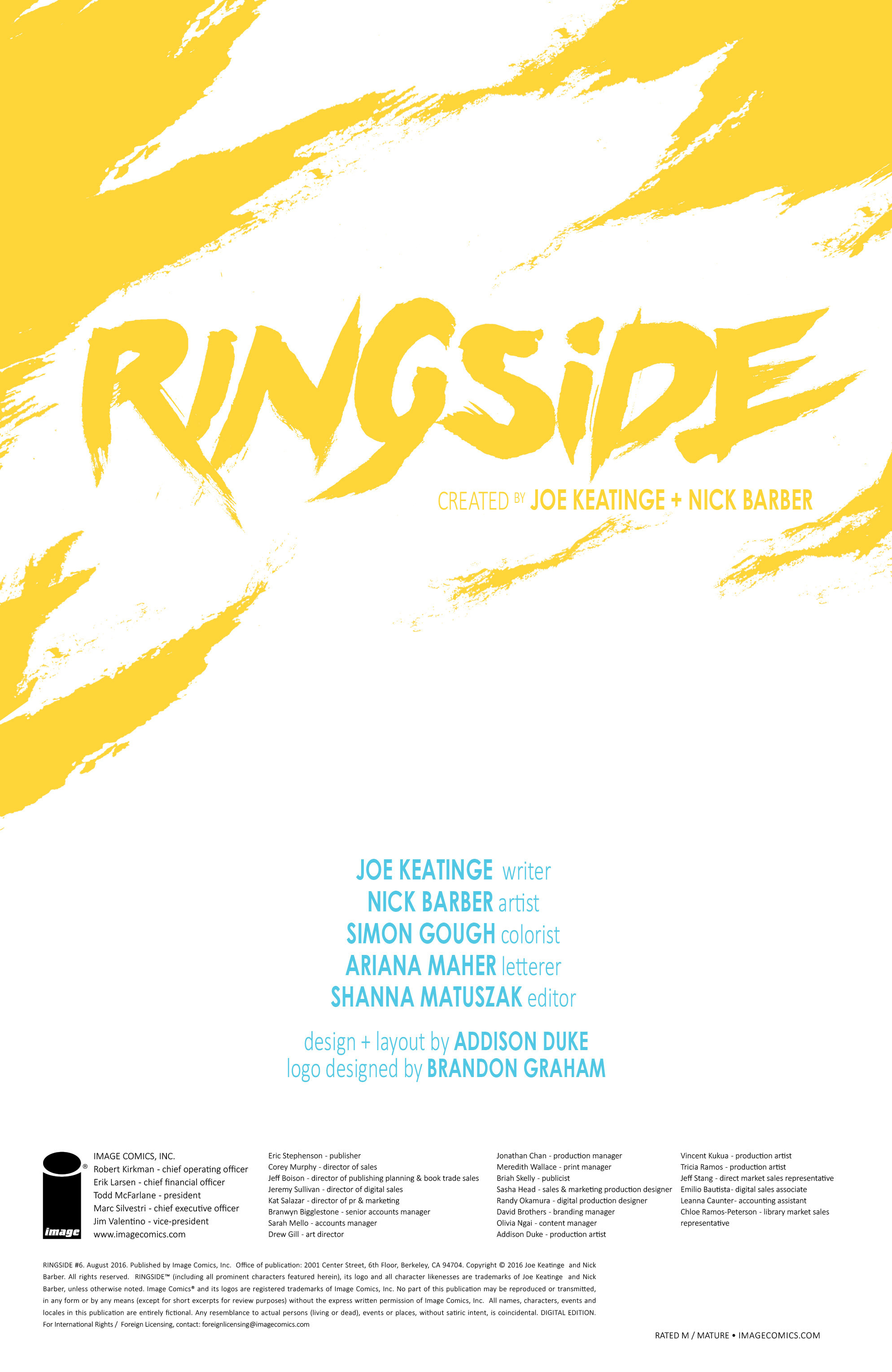 Read online Ringside comic -  Issue #6 - 30