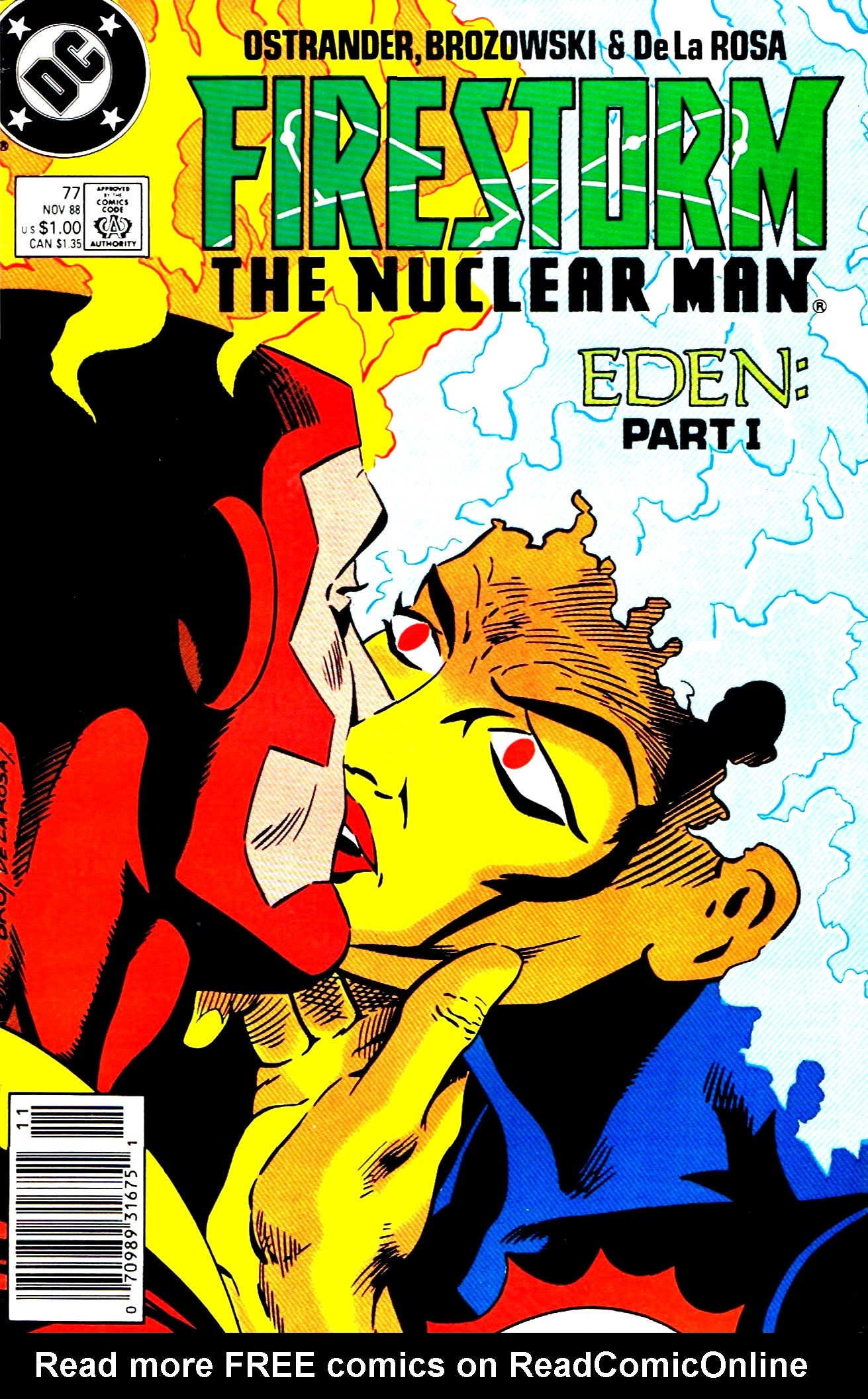 Read online Firestorm, the Nuclear Man comic -  Issue #77 - 1