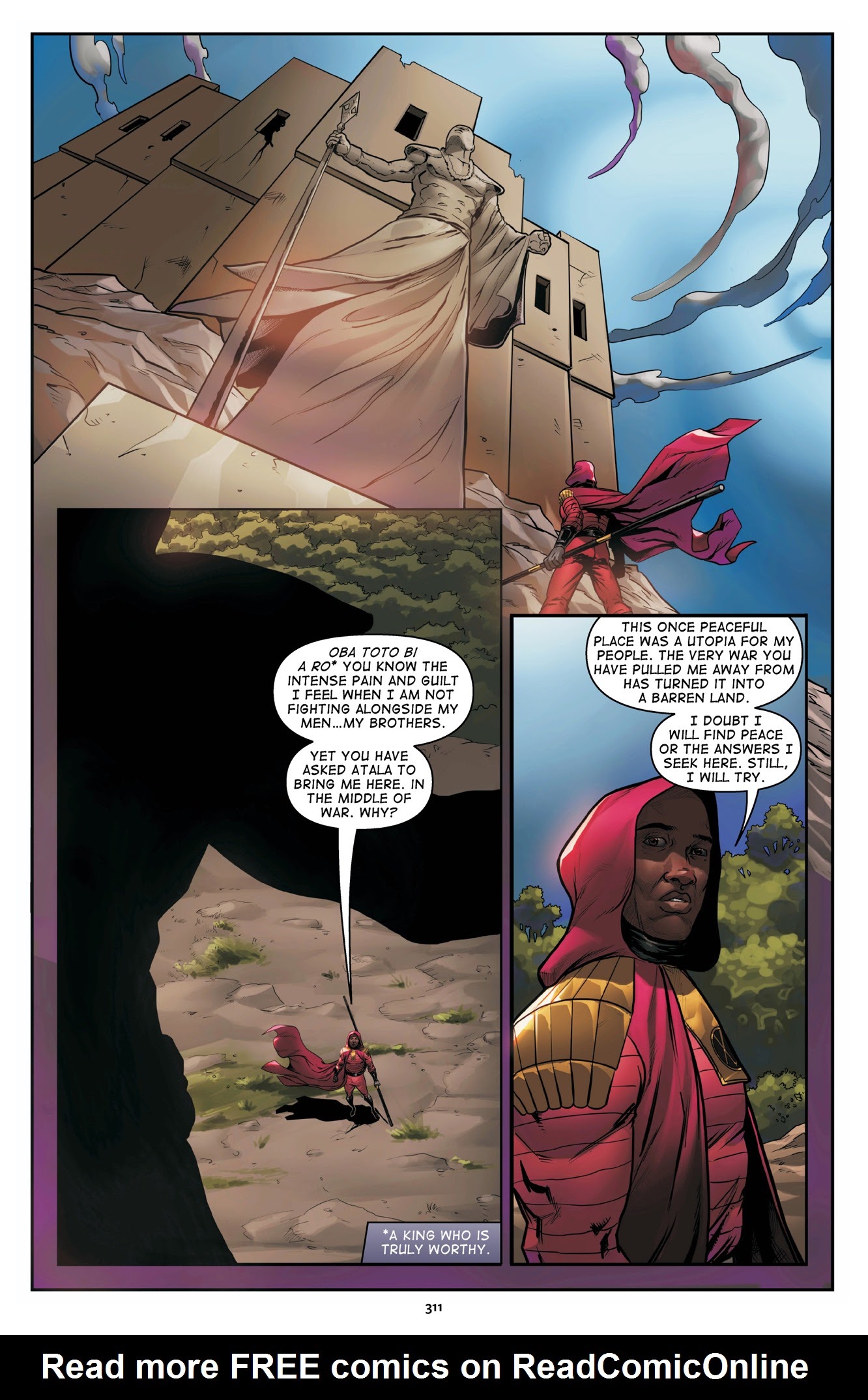 Read online Malika: Warrior Queen comic -  Issue # TPB 1 (Part 4) - 13