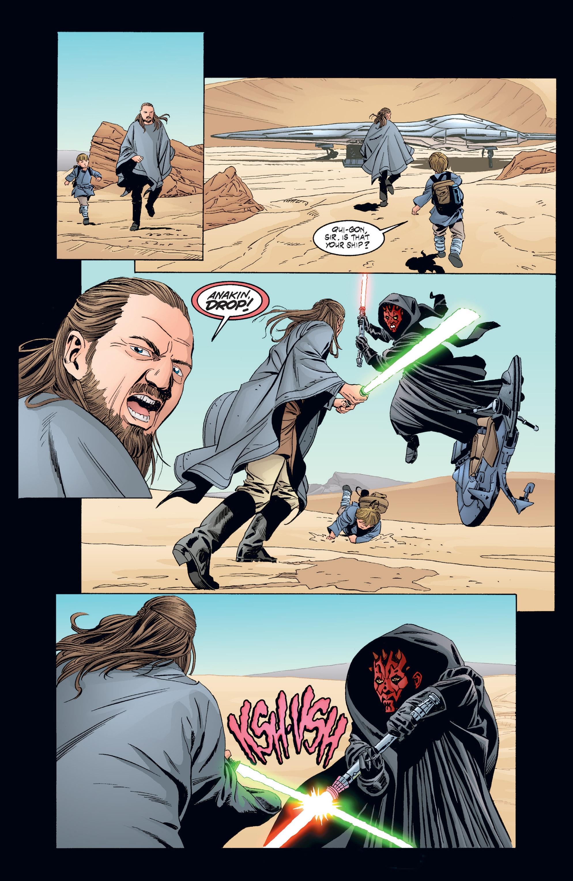 Read online Star Wars Legends: Rise of the Sith - Epic Collection comic -  Issue # TPB 2 (Part 3) - 94