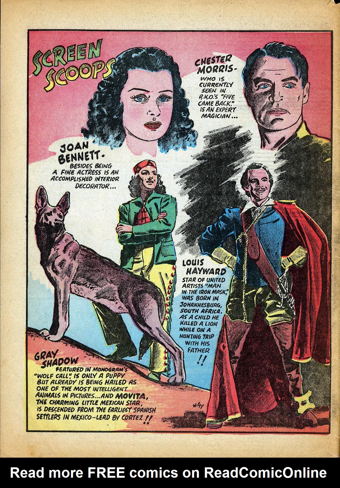 Read online Movie Comics comic -  Issue #5 - 68