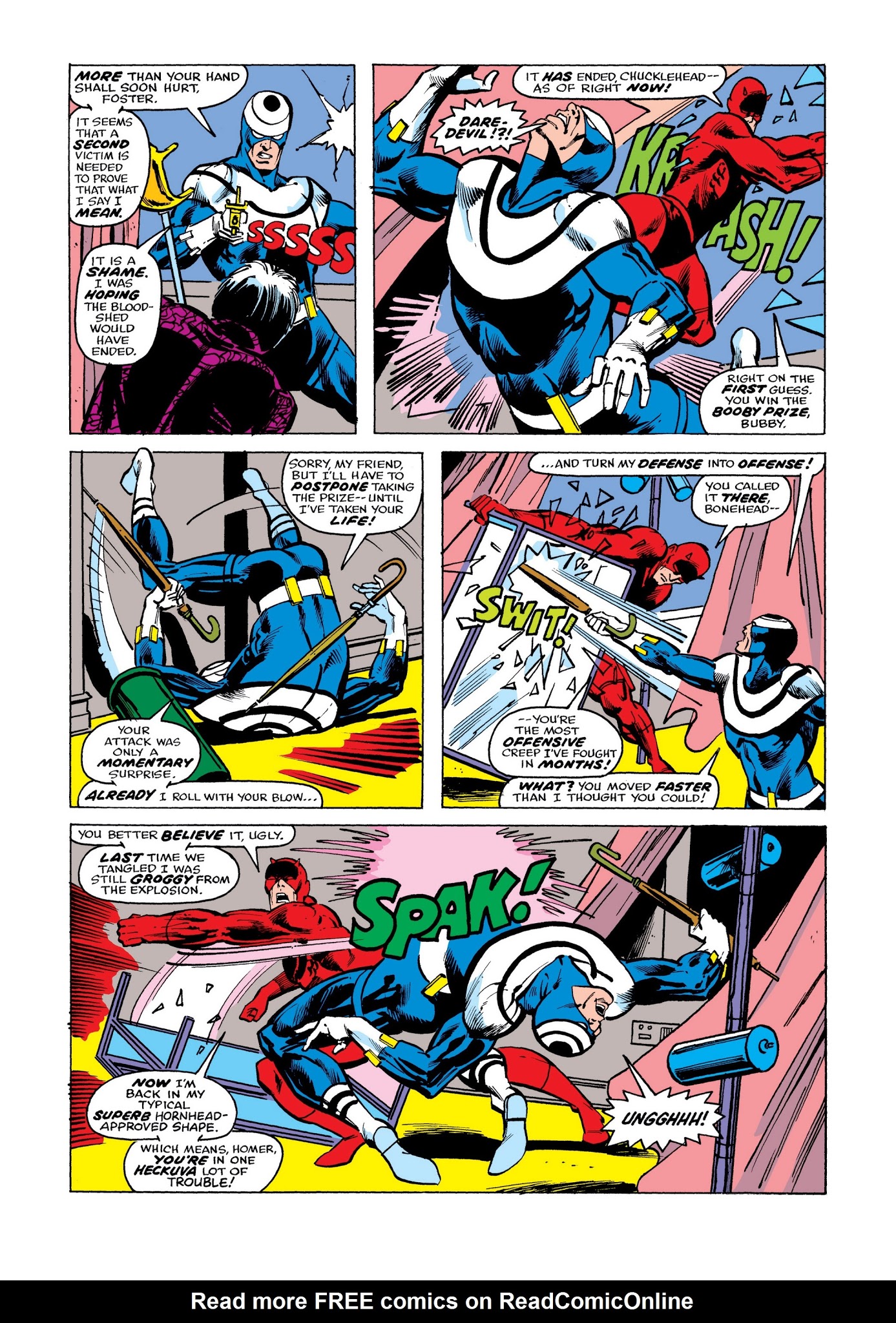 Read online Marvel Masterworks: Daredevil comic -  Issue # TPB 12 - 54