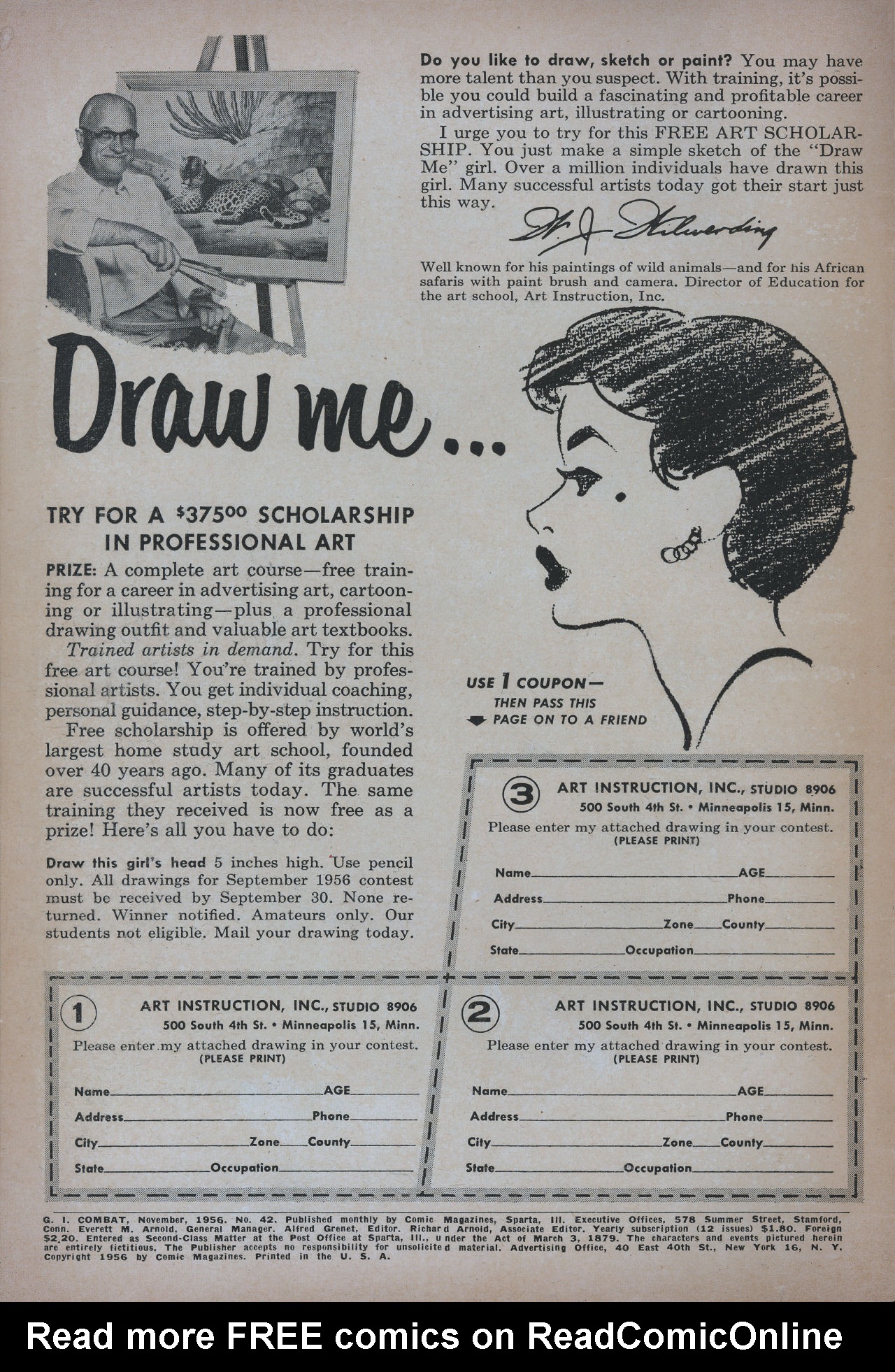 Read online G.I. Combat (1952) comic -  Issue #42 - 2