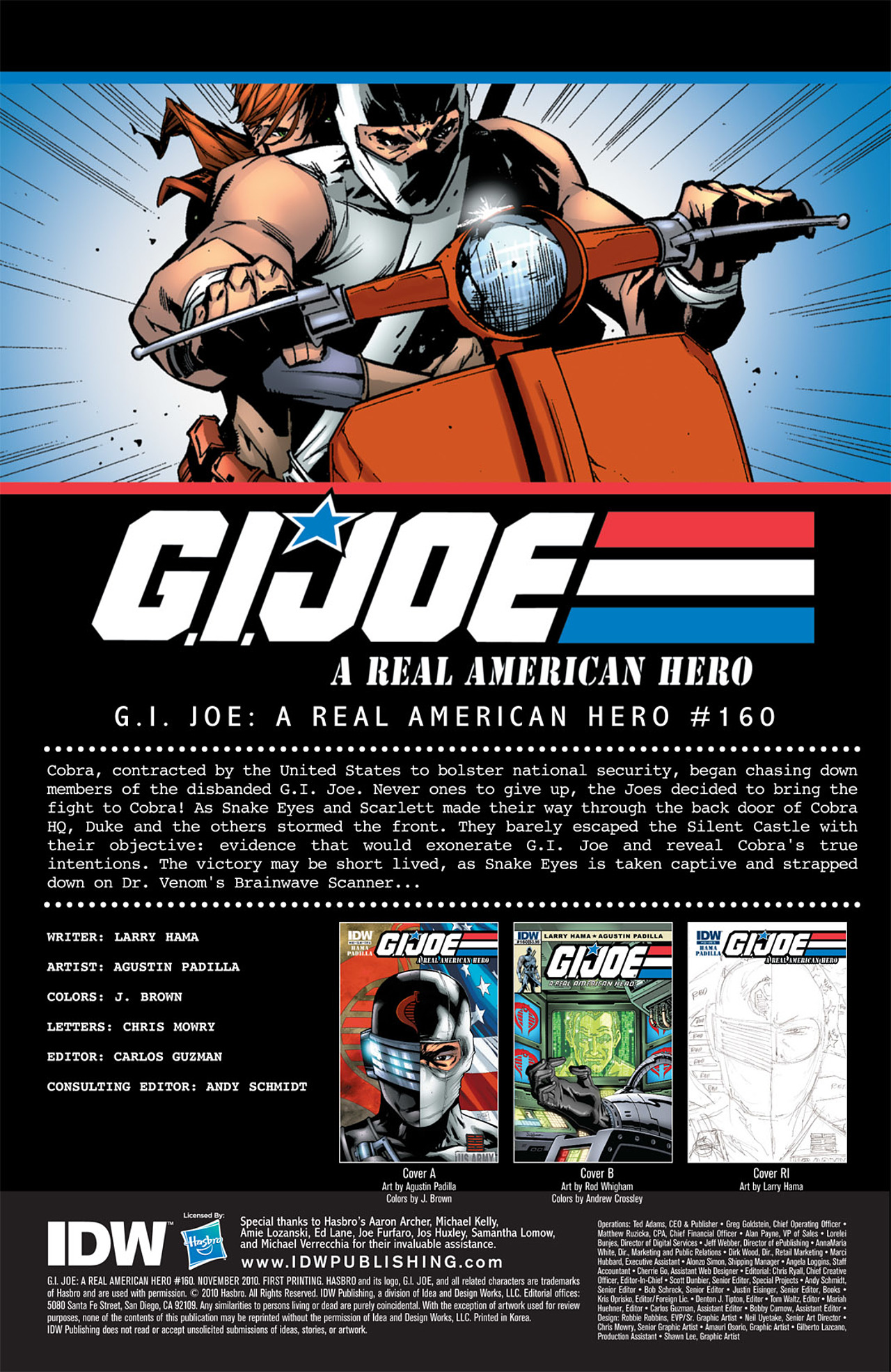 G.I. Joe: A Real American Hero 160 Page 3