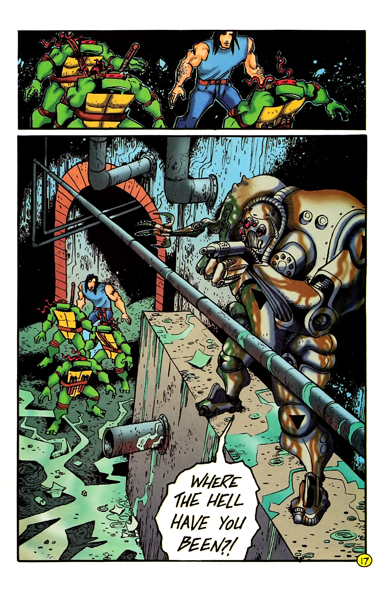 Read online Teenage Mutant Ninja Turtles (1993) comic -  Issue #9 - 19