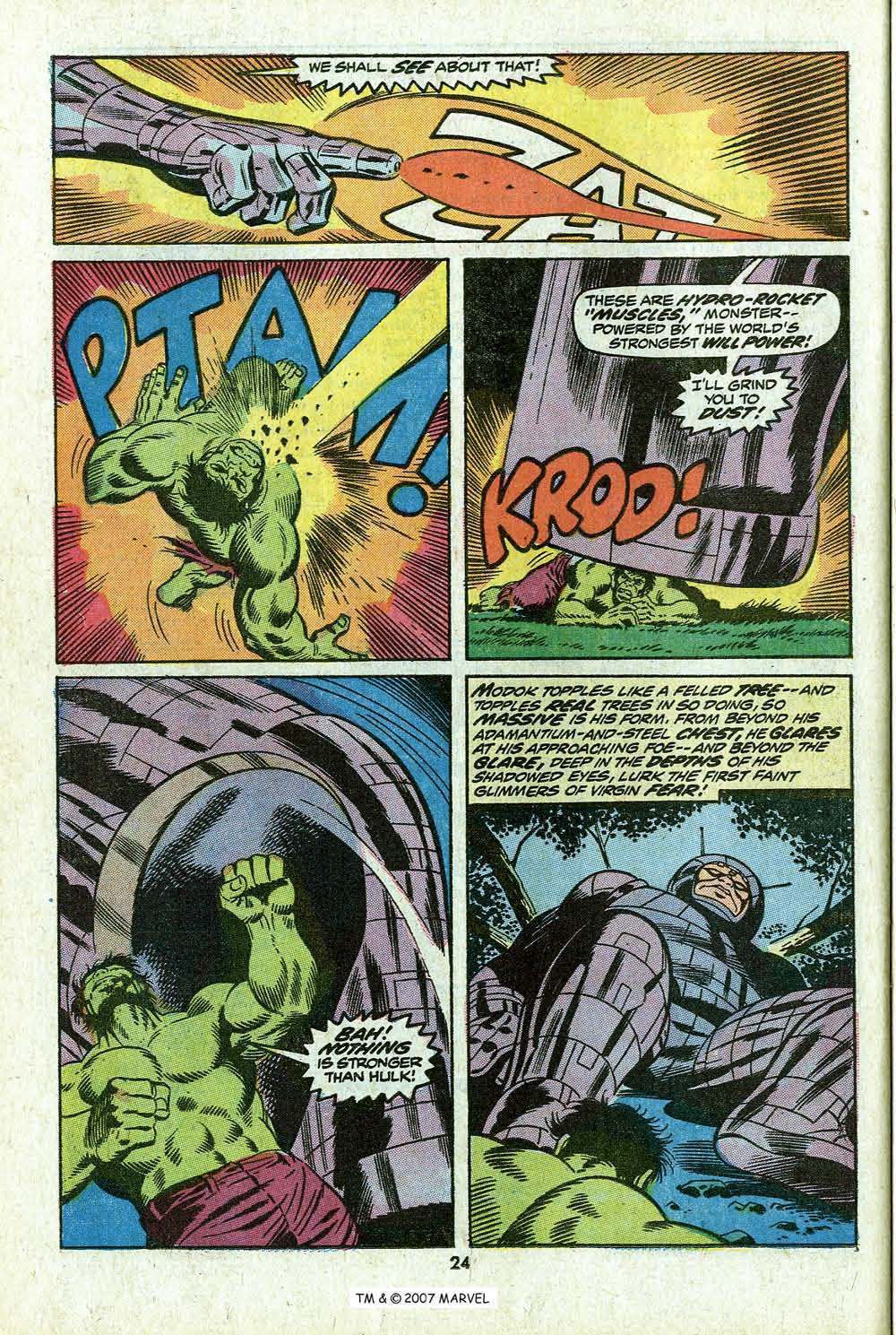 Read online The Incredible Hulk (1968) comic -  Issue #167 - 26
