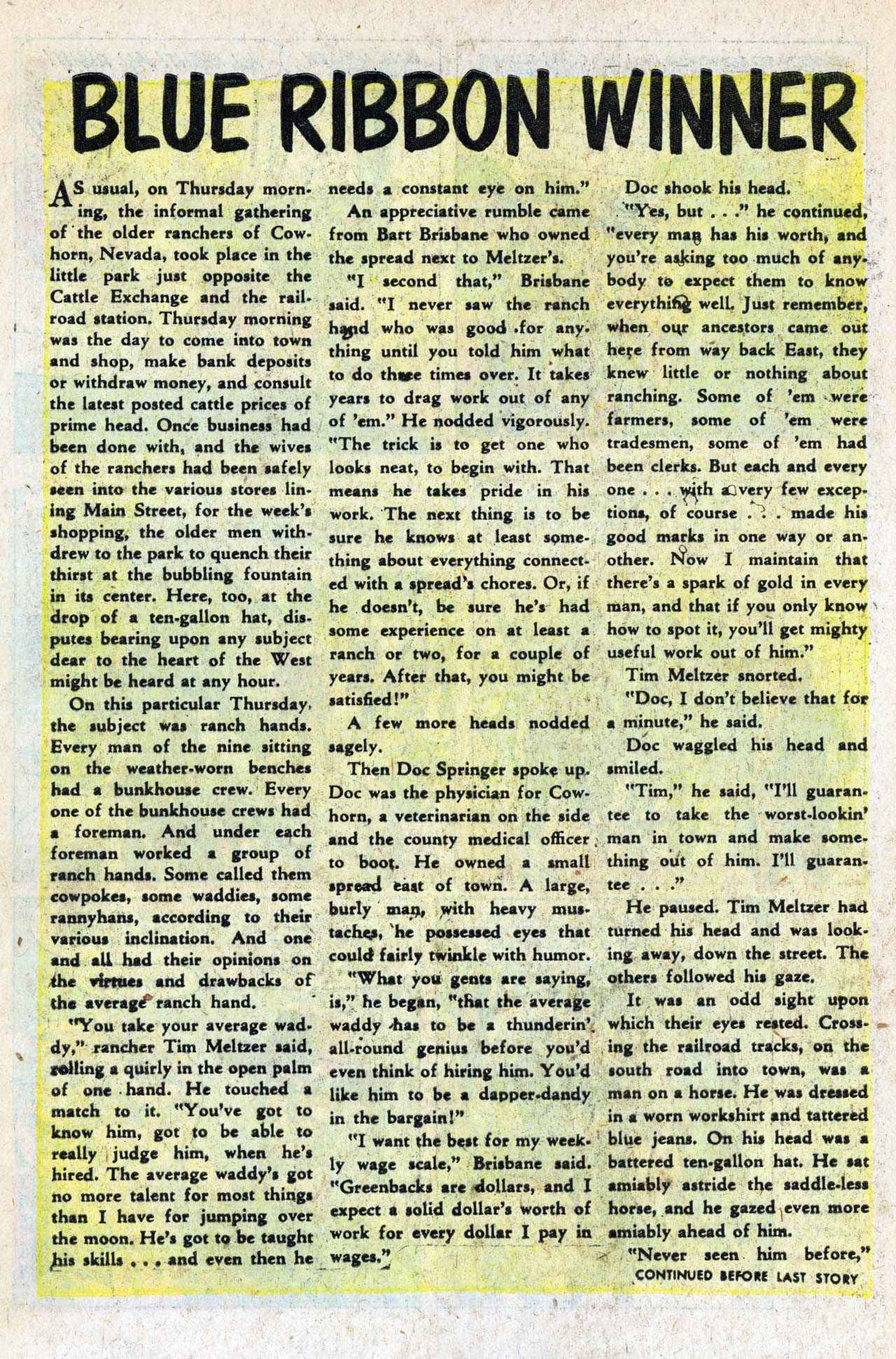 Read online Quick-Trigger Western comic -  Issue #19 - 8