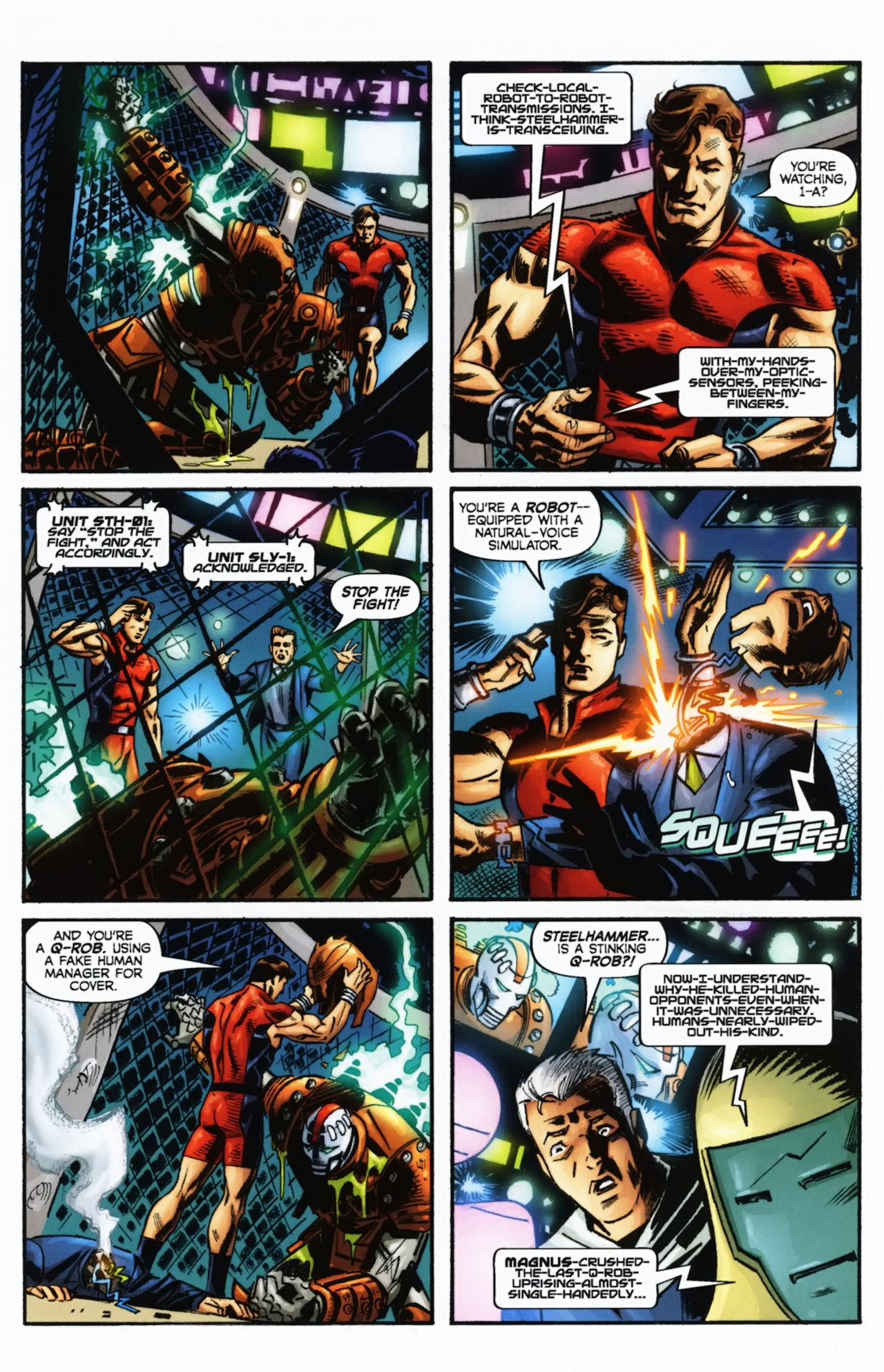 Read online Magnus, Robot Fighter (2010) comic -  Issue #3 - 31