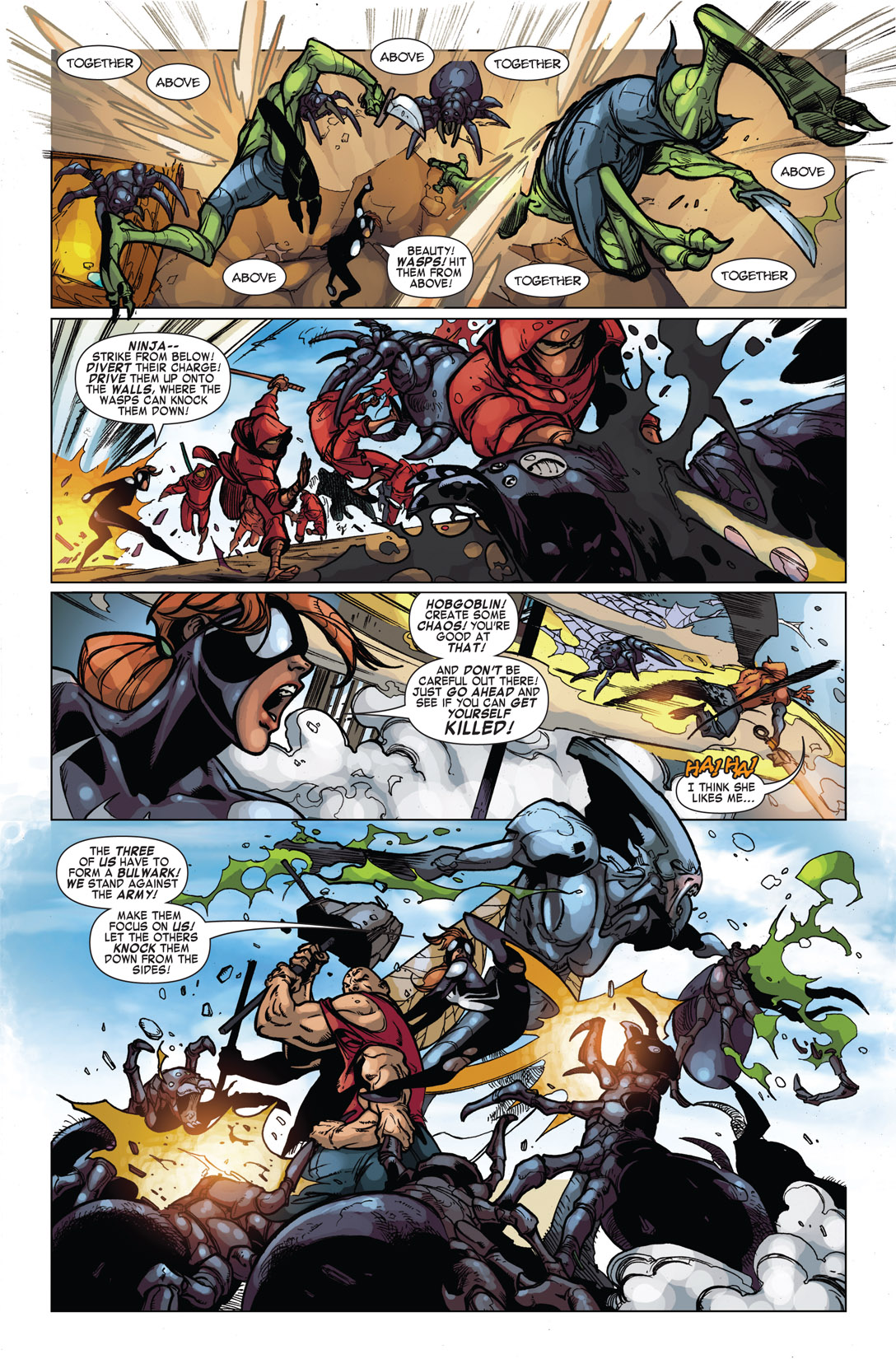Read online Spider-Island: The Amazing Spider-Girl comic -  Issue #3 - 16
