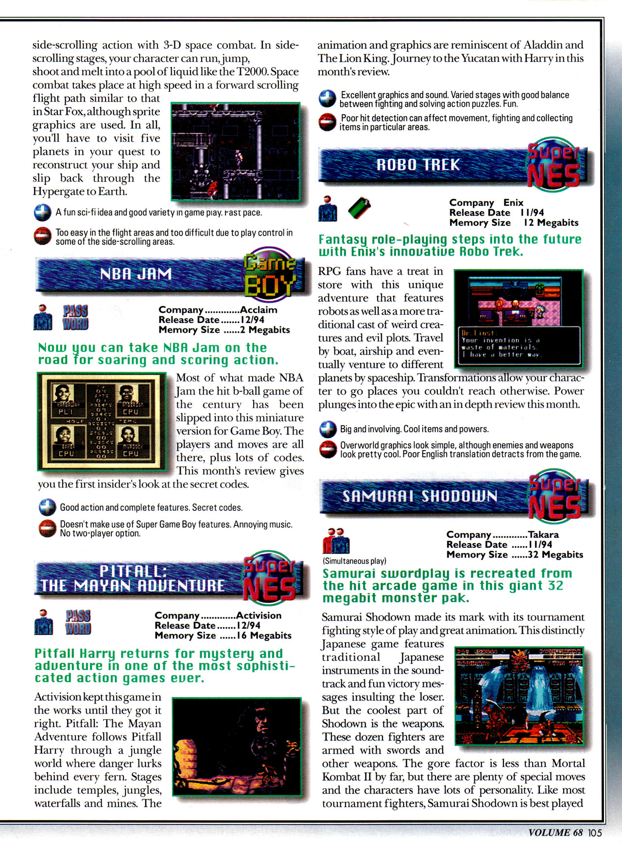 Read online Nintendo Power comic -  Issue #68 - 134