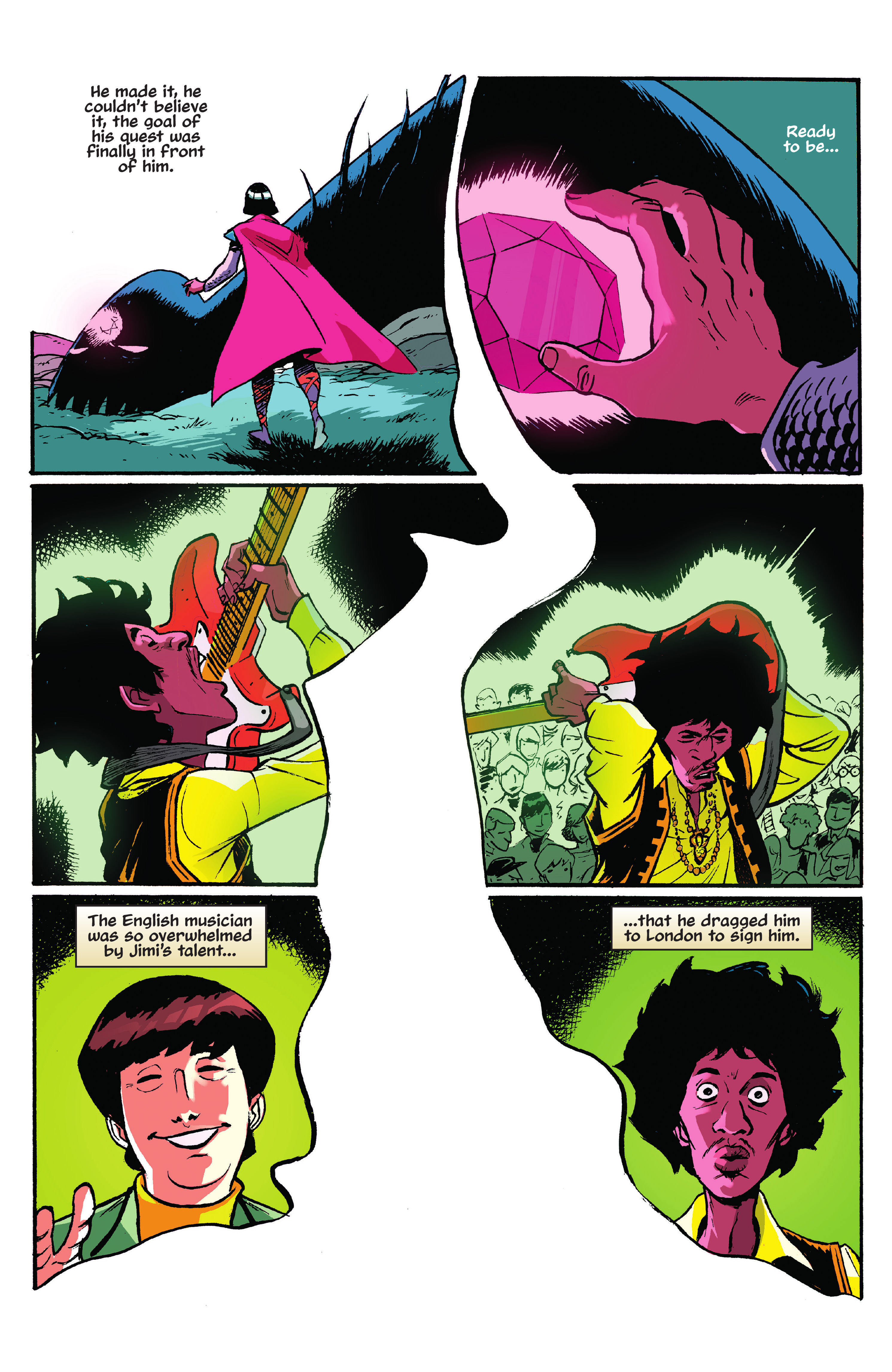 Read online Hendrix: Electric Requiem comic -  Issue # TPB - 56