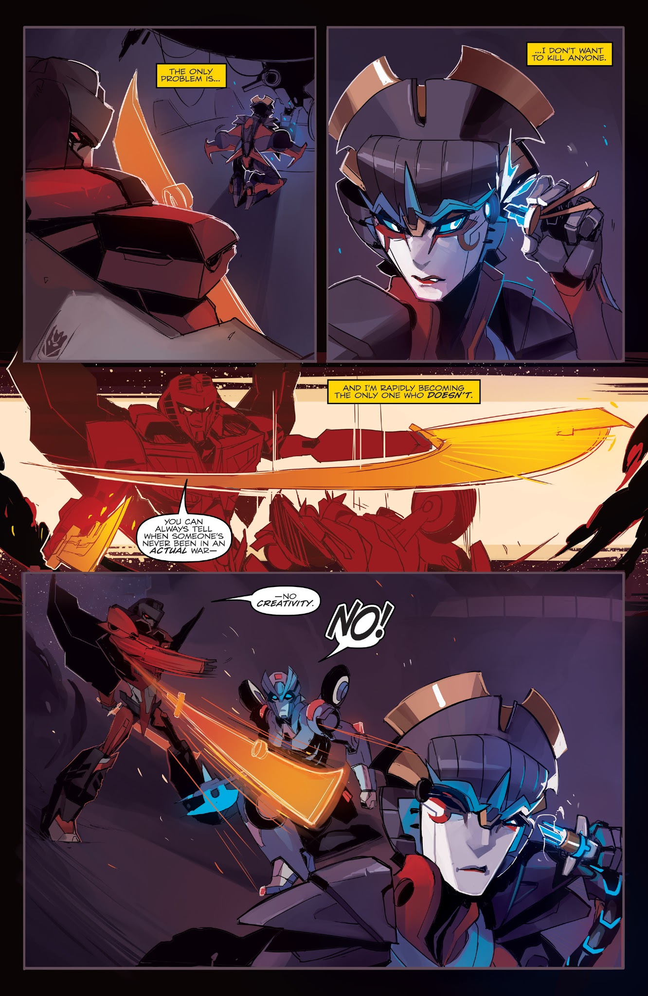 Read online The Transformers: Windblade (2018) comic -  Issue # TPB - 89