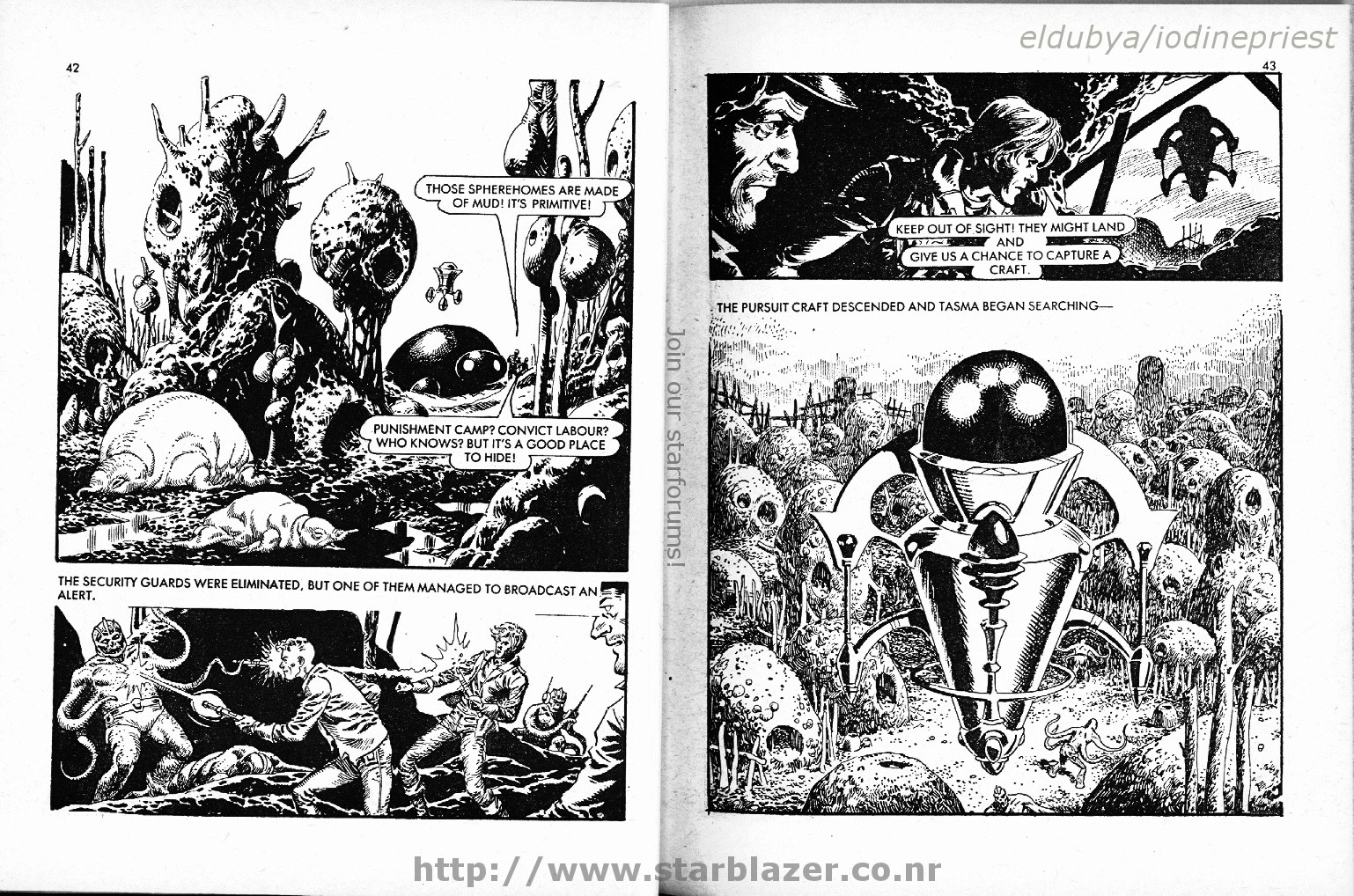 Read online Starblazer comic -  Issue #154 - 23