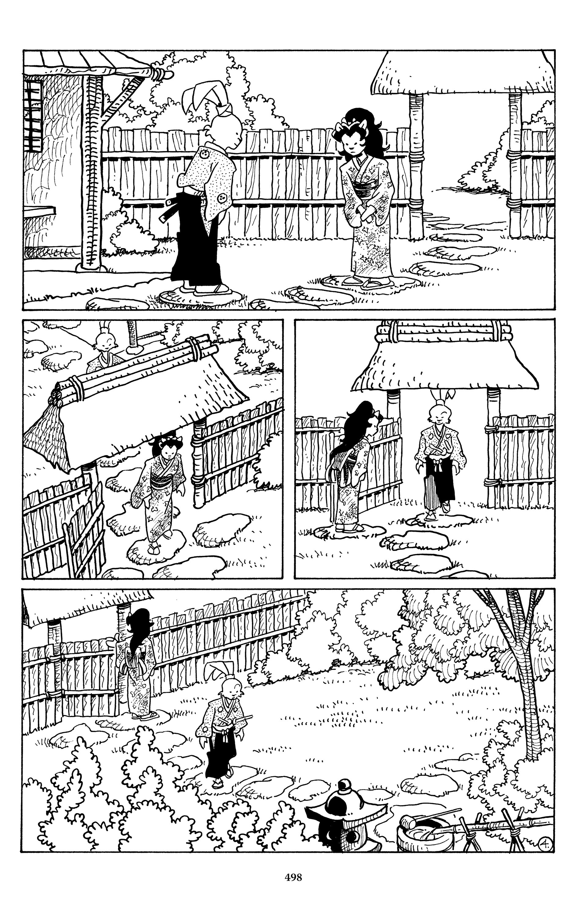 Read online The Usagi Yojimbo Saga (2021) comic -  Issue # TPB 5 (Part 5) - 95