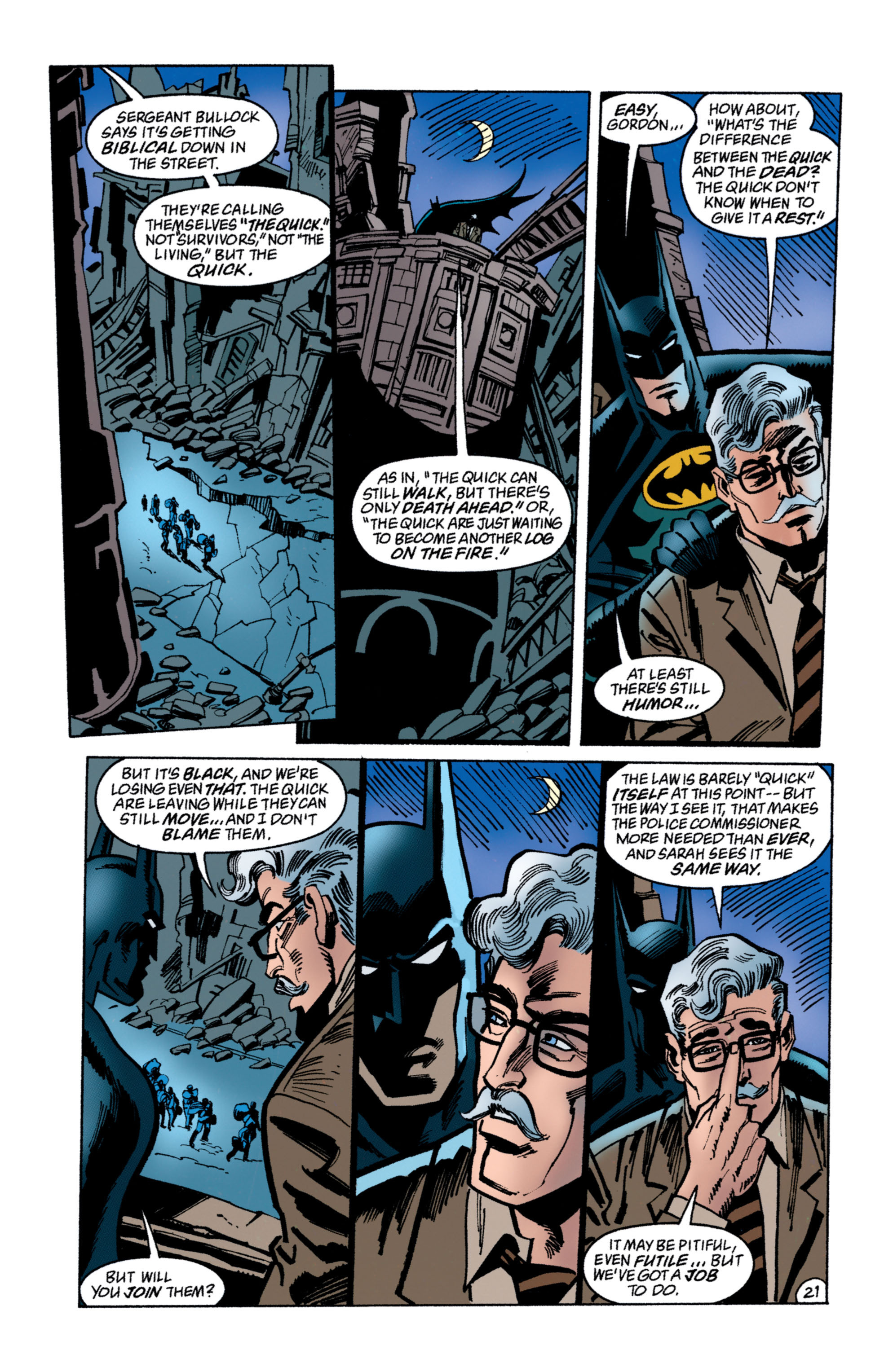 Read online Batman (1940) comic -  Issue #558 - 20