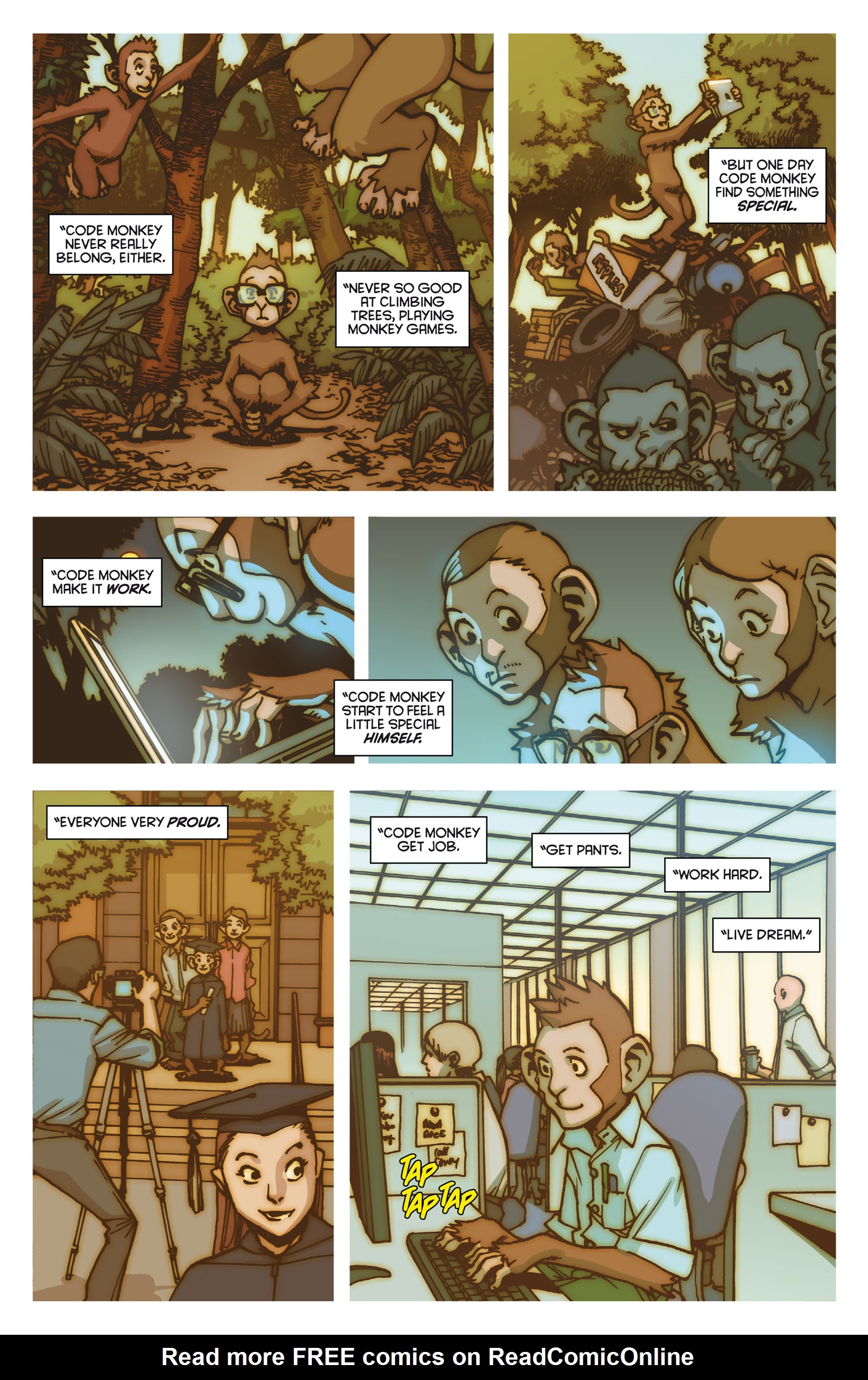 Read online Code Monkey Save World comic -  Issue #2 - 10