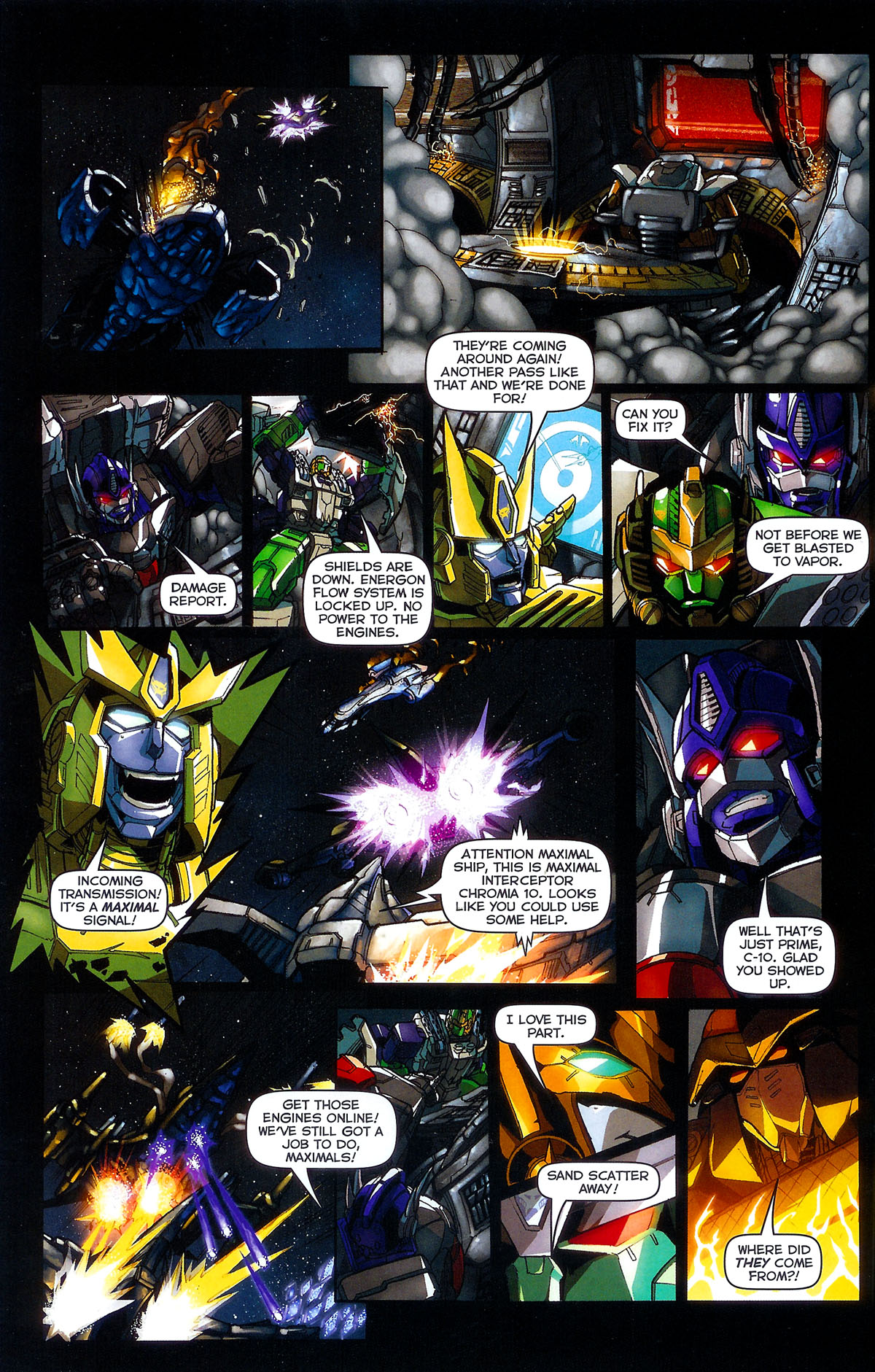 Read online Transformers: Timelines comic -  Issue #1 - 18