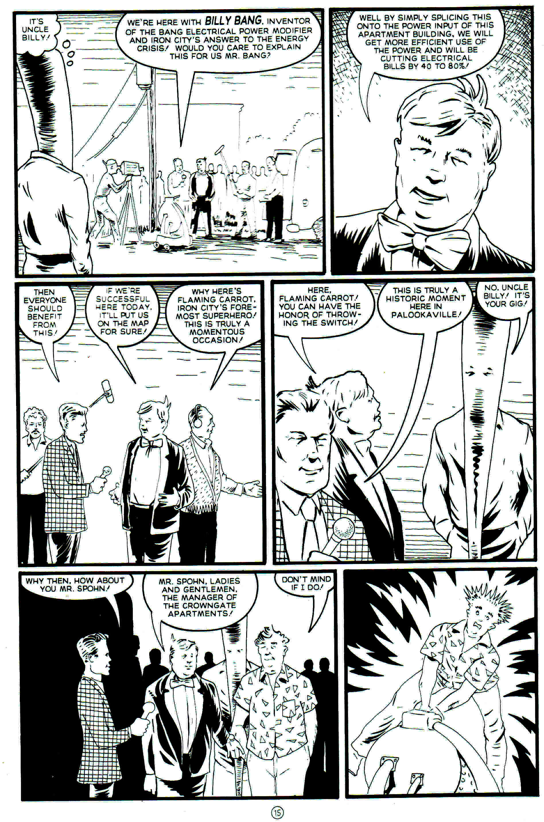 Read online Flaming Carrot Comics (1988) comic -  Issue #24 - 17