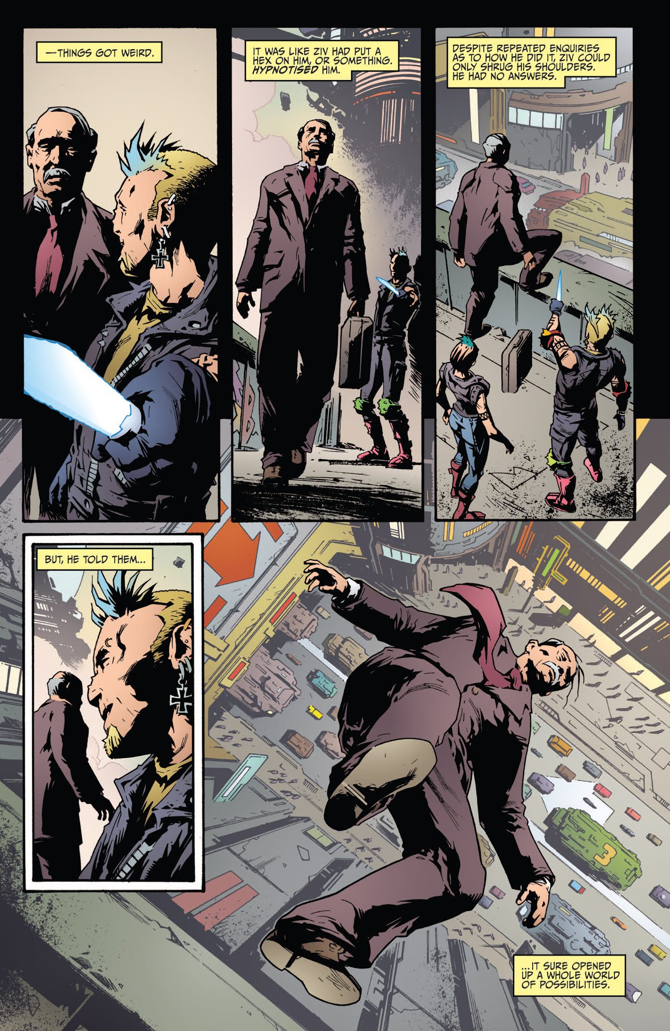 Read online Judge Dredd: Year One comic -  Issue #1 - 8