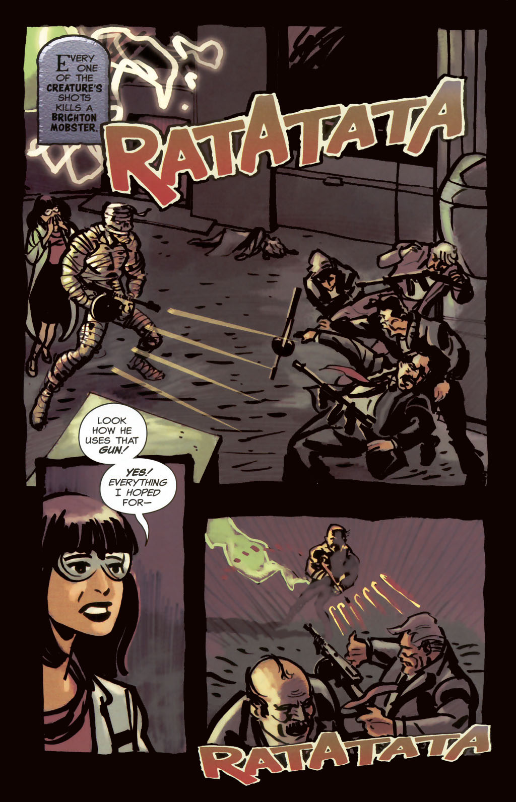 Read online Frankenstein Mobster comic -  Issue #1 - 20