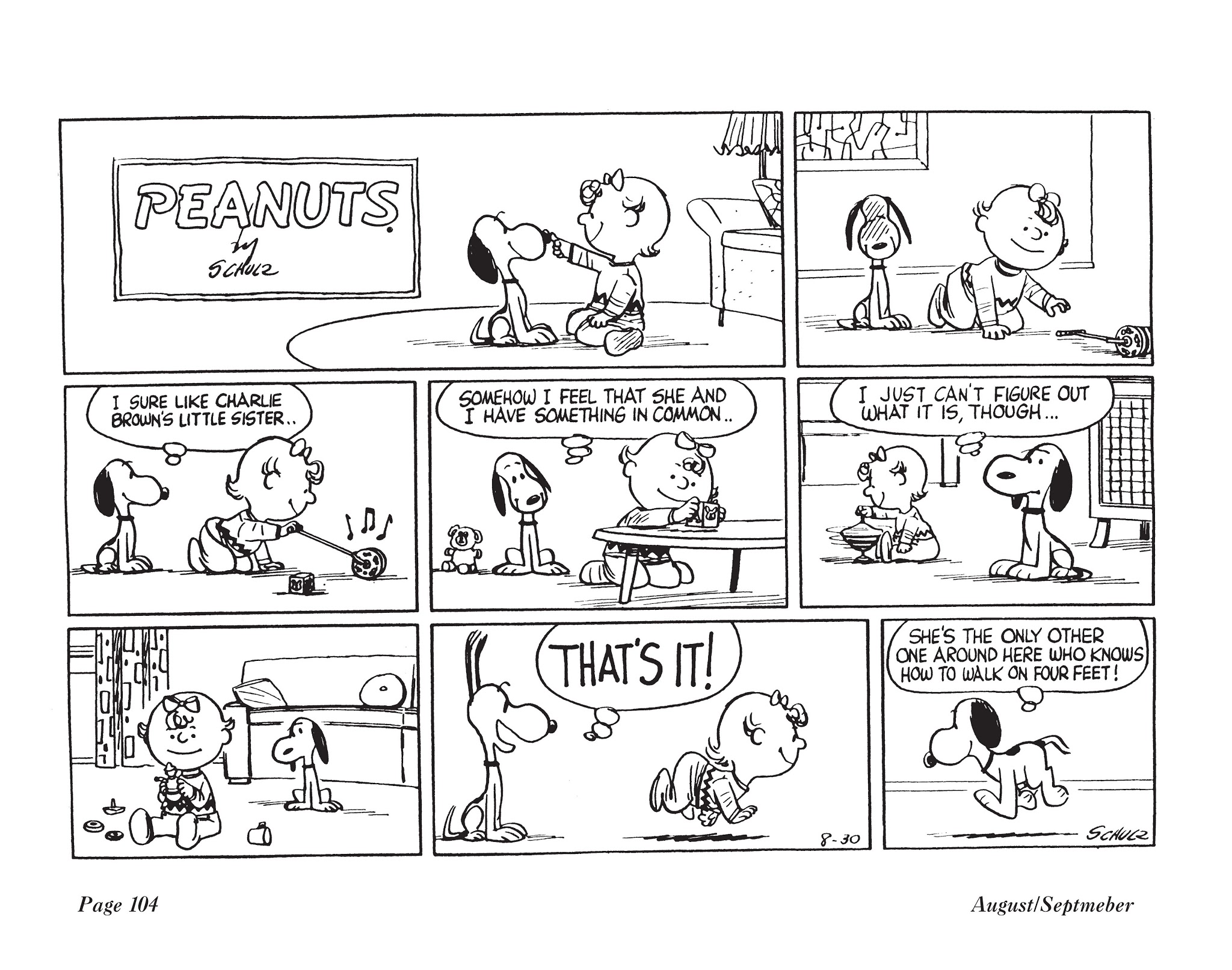 Read online The Complete Peanuts comic -  Issue # TPB 5 - 120