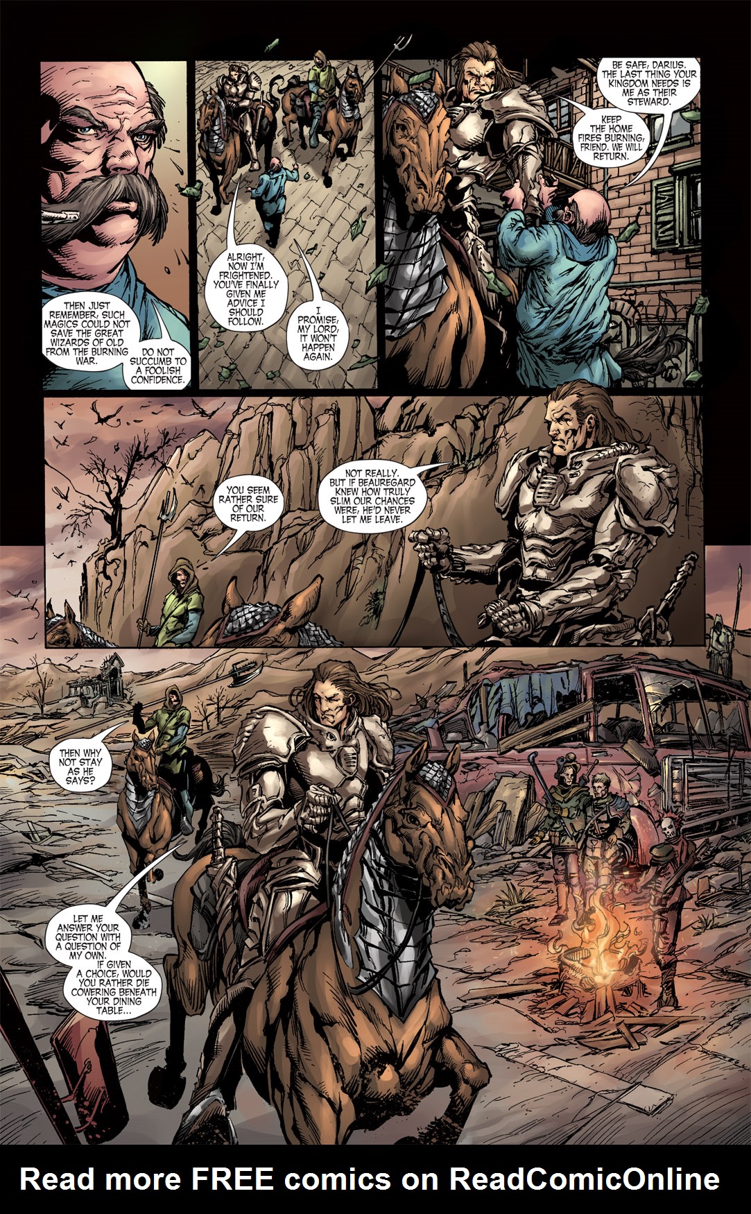 Read online Last Reign: Kings of War comic -  Issue #4 - 6