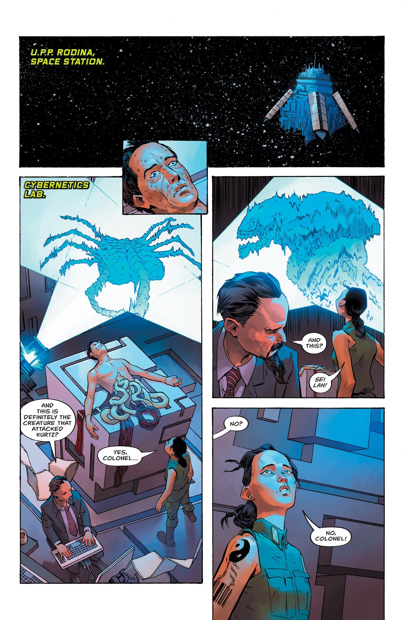 Read online William Gibson's Alien 3 comic -  Issue #1 - 22