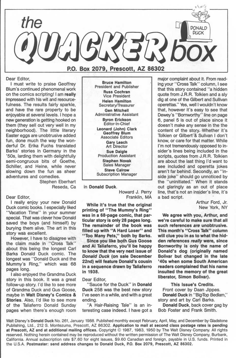 Read online Walt Disney's Donald Duck (1952) comic -  Issue #261 - 2