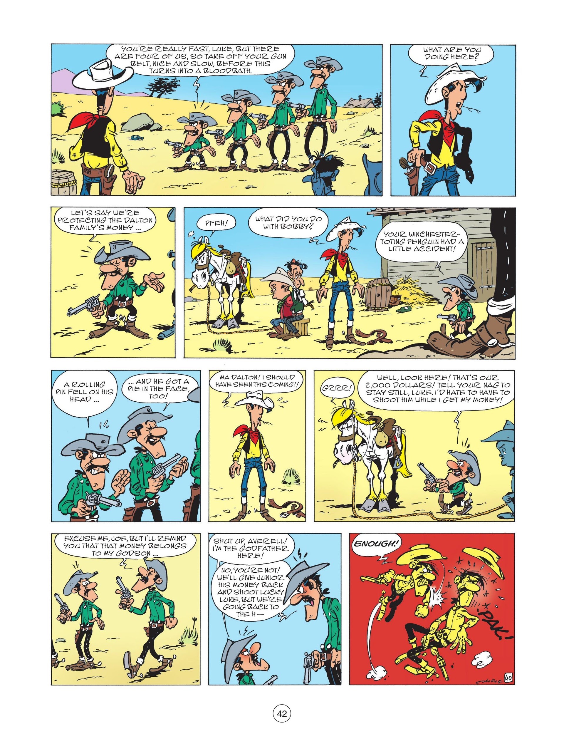 Read online A Lucky Luke Adventure comic -  Issue #78 - 44