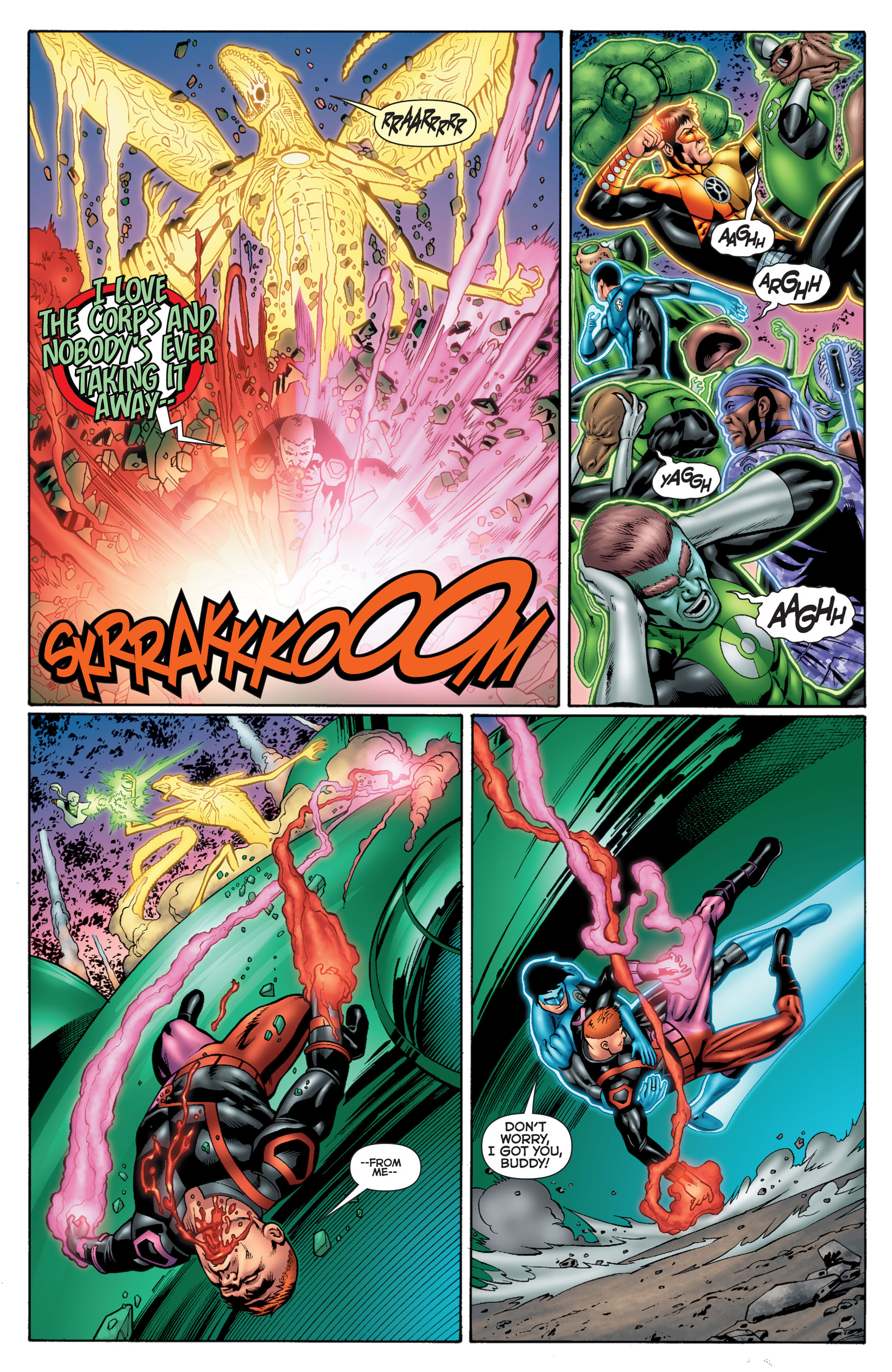 Read online Green Lantern: War of the Green Lanterns (2011) comic -  Issue # TPB - 208
