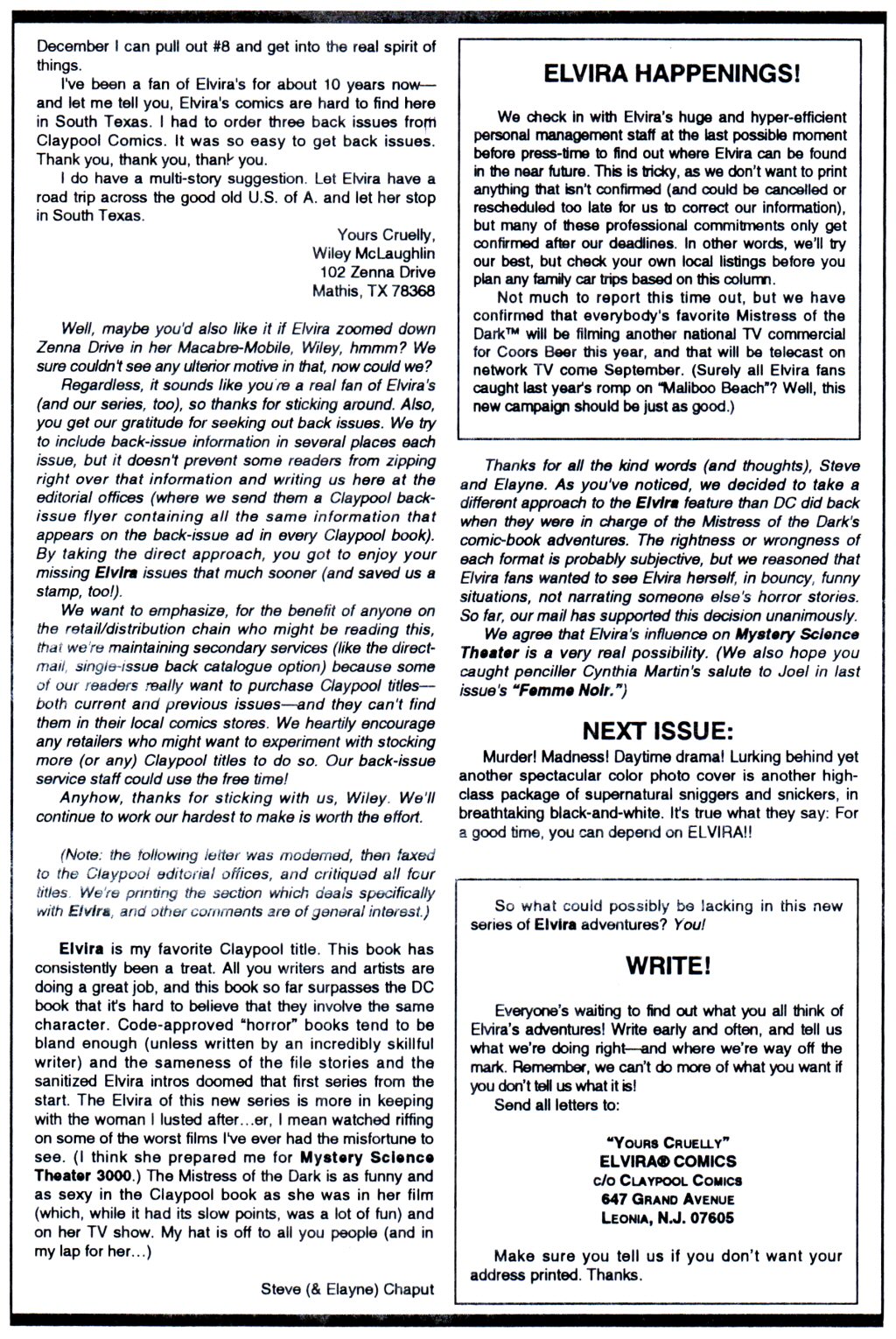 Read online Elvira, Mistress of the Dark comic -  Issue #10 - 20