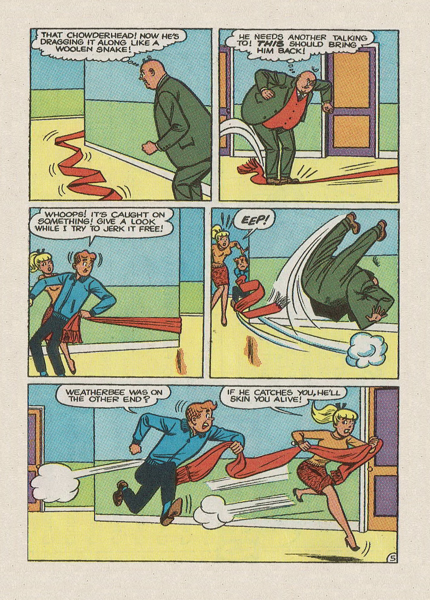 Read online Jughead Jones Comics Digest comic -  Issue #68 - 122