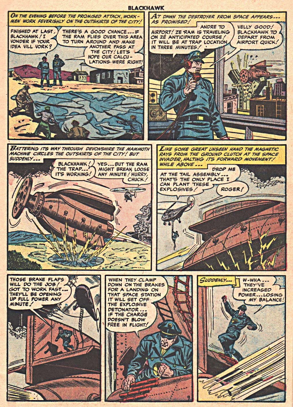 Read online Blackhawk (1957) comic -  Issue #77 - 11