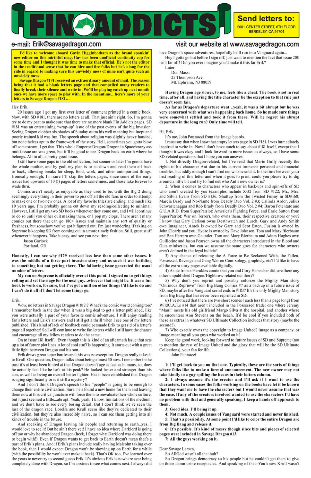 Read online The Savage Dragon (1993) comic -  Issue #184 - 22