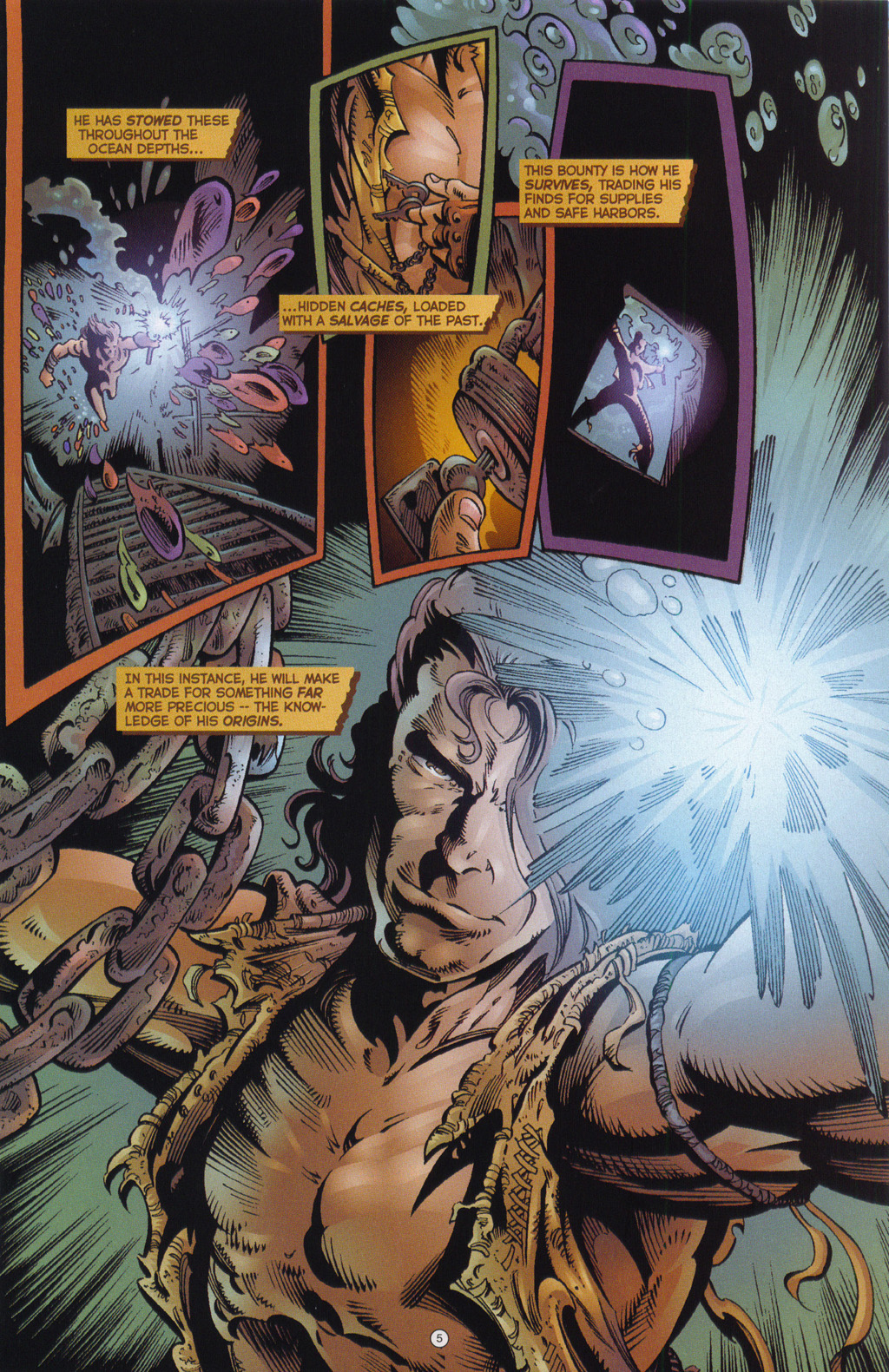 Read online Waterworld: Children of Leviathan comic -  Issue #3 - 7