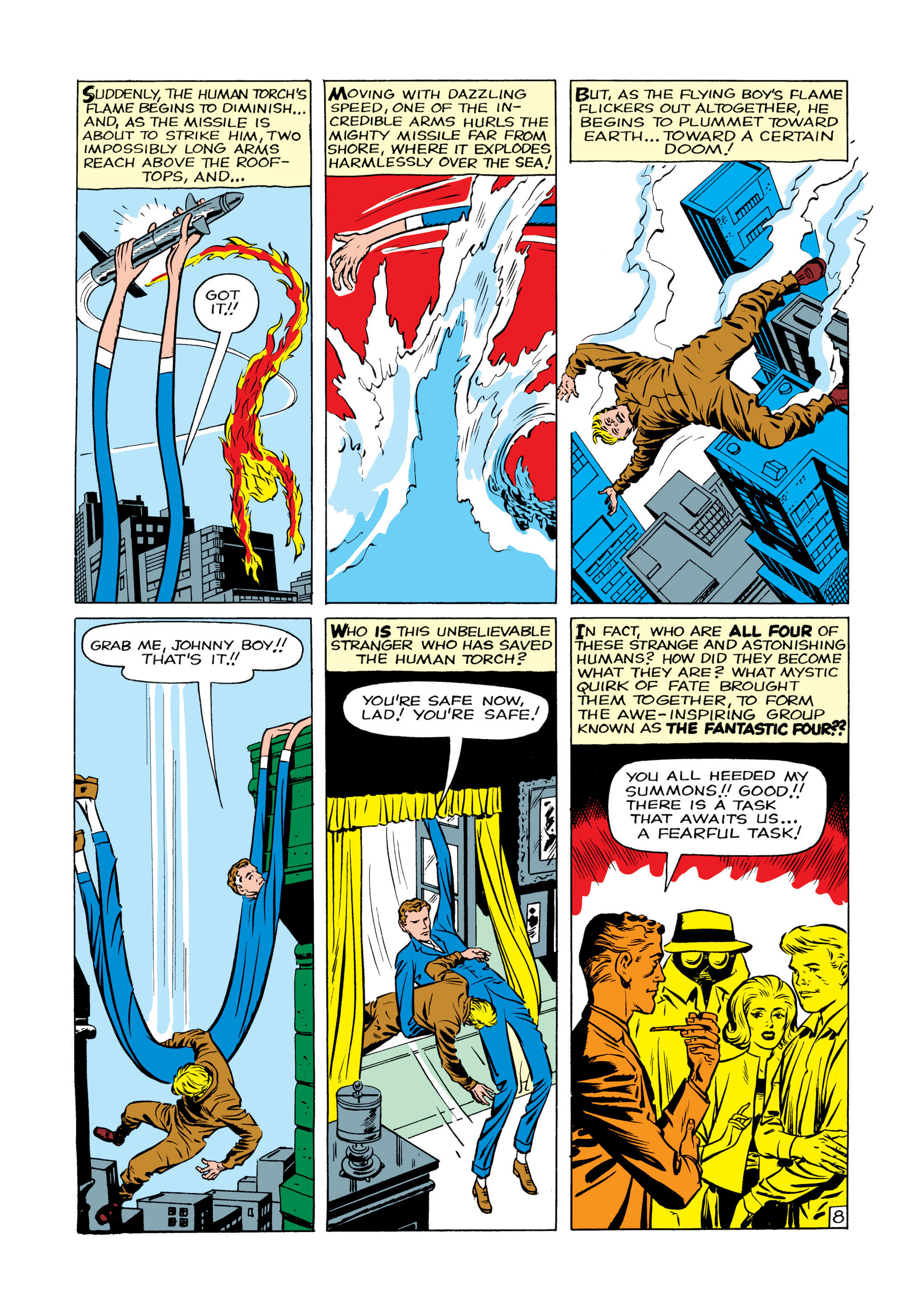 Fantastic Four (1961) 1 Page 8