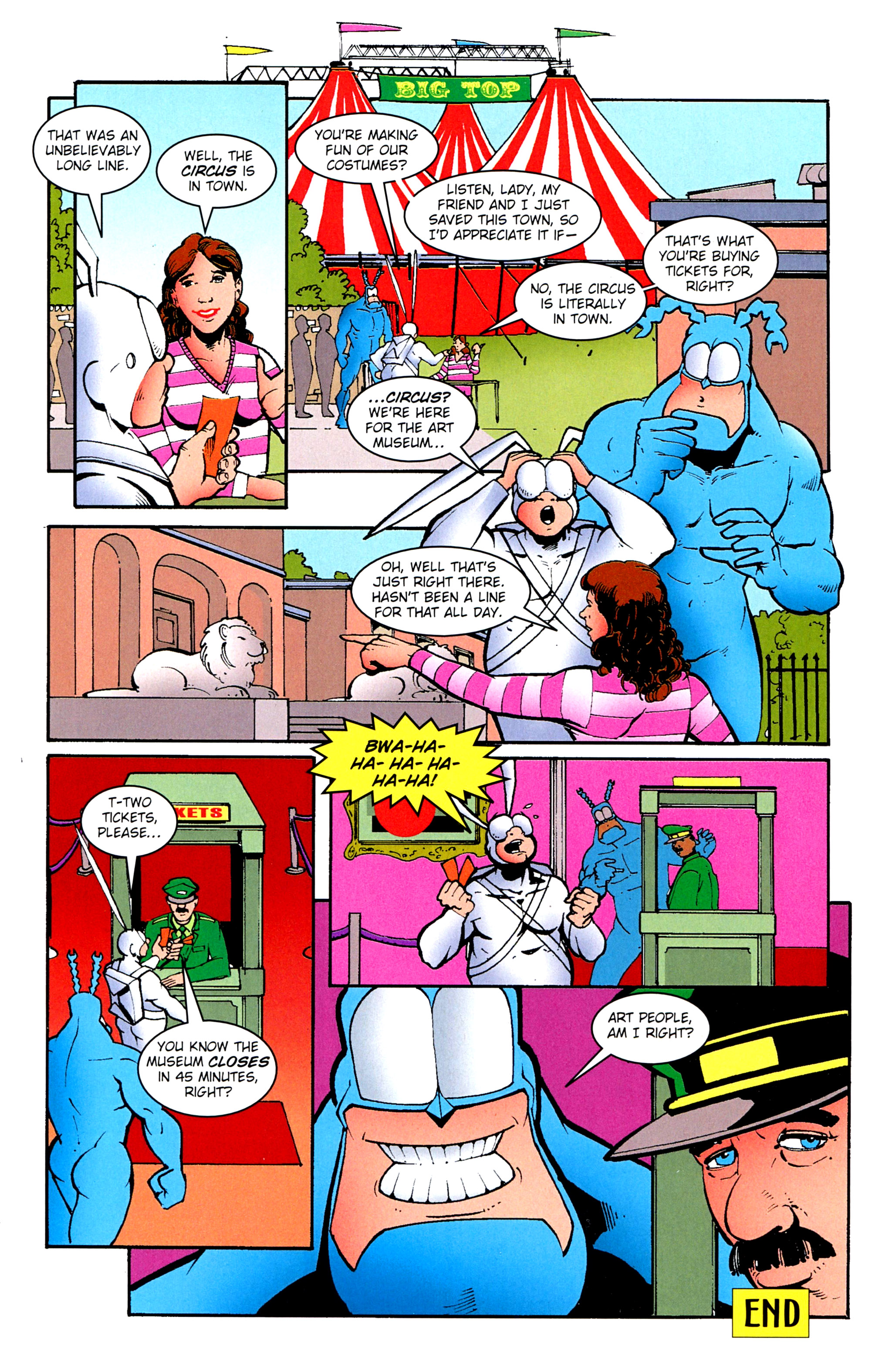 Read online Free Comic Book Day 2015 comic -  Issue # The Tick - 31