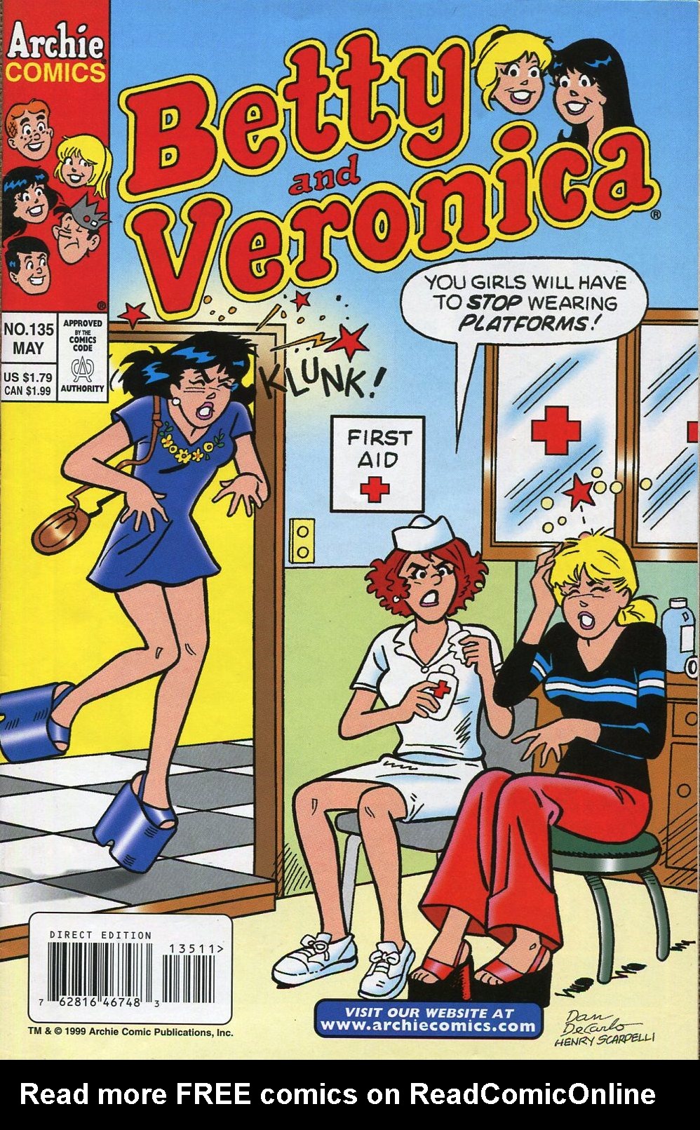 Read online Betty and Veronica (1987) comic -  Issue #135 - 1