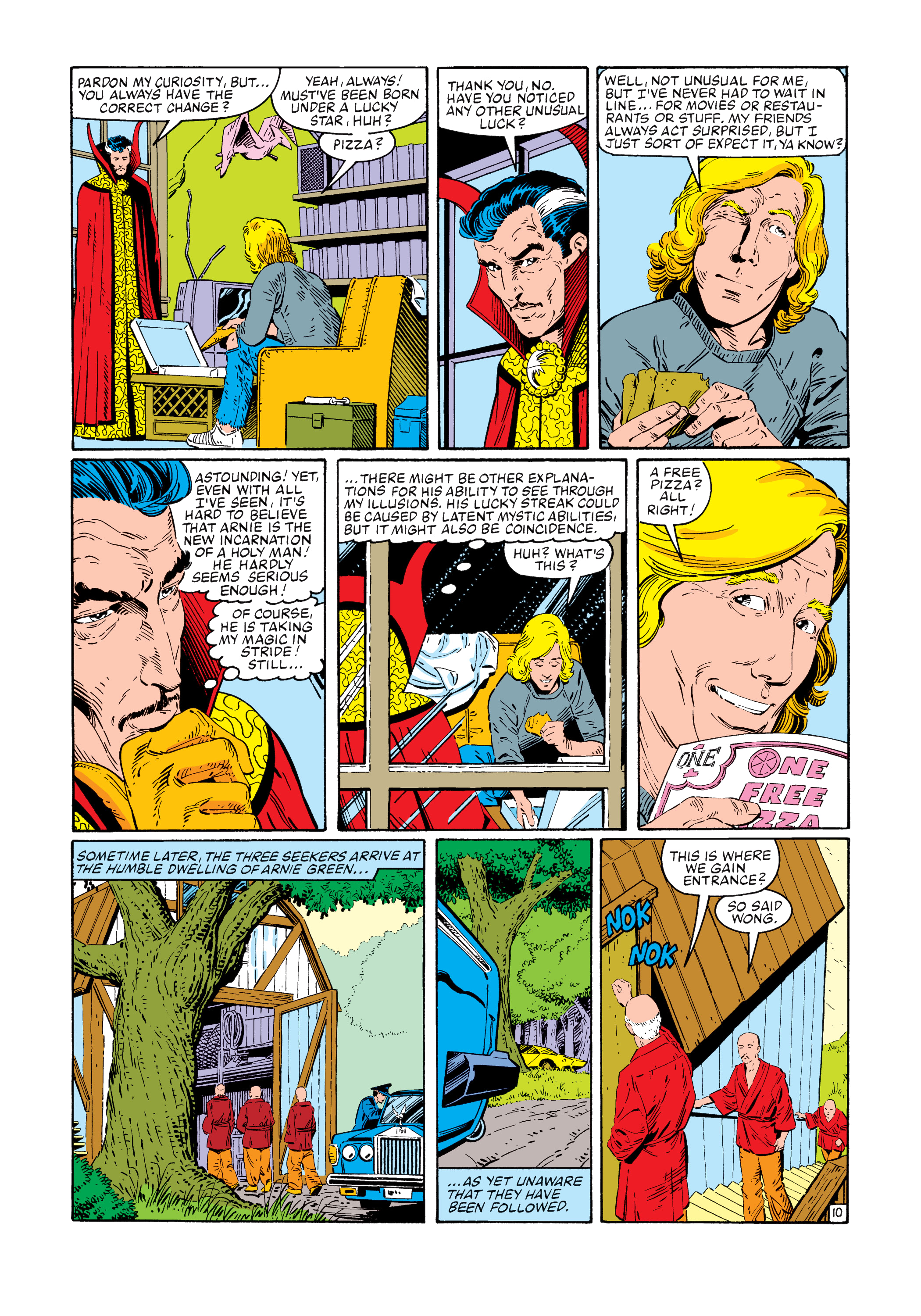 Read online Marvel Masterworks: Doctor Strange comic -  Issue # TPB 10 (Part 2) - 100