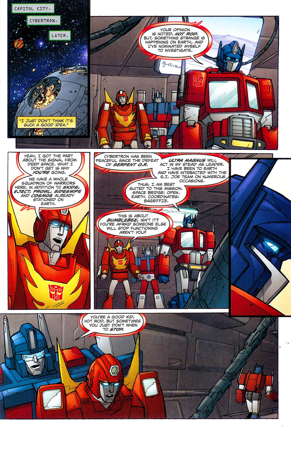 G I Joe Vs The Transformers Iv Black Horizon Issue 1 Read G I Joe Vs