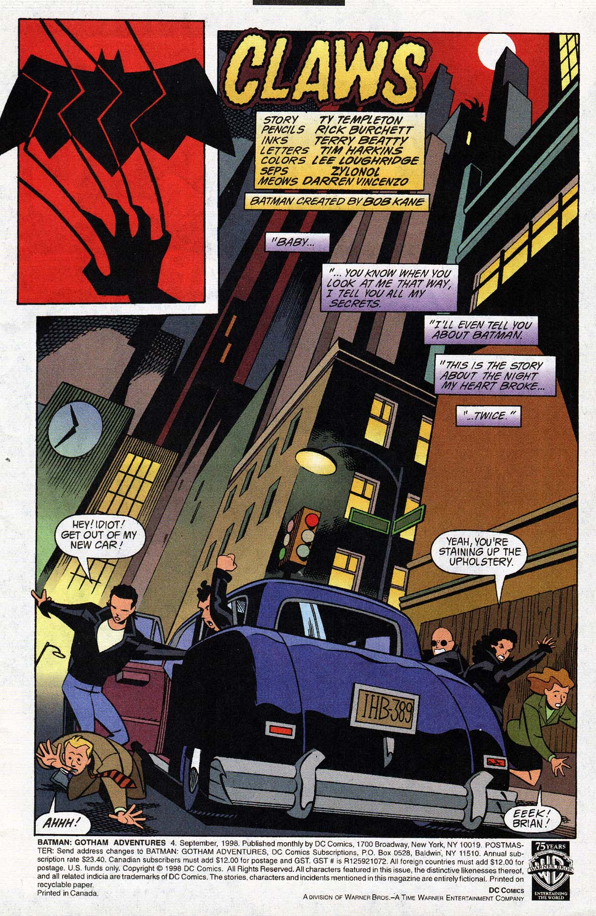 Read online Batman: Gotham Adventures comic -  Issue #4 - 2