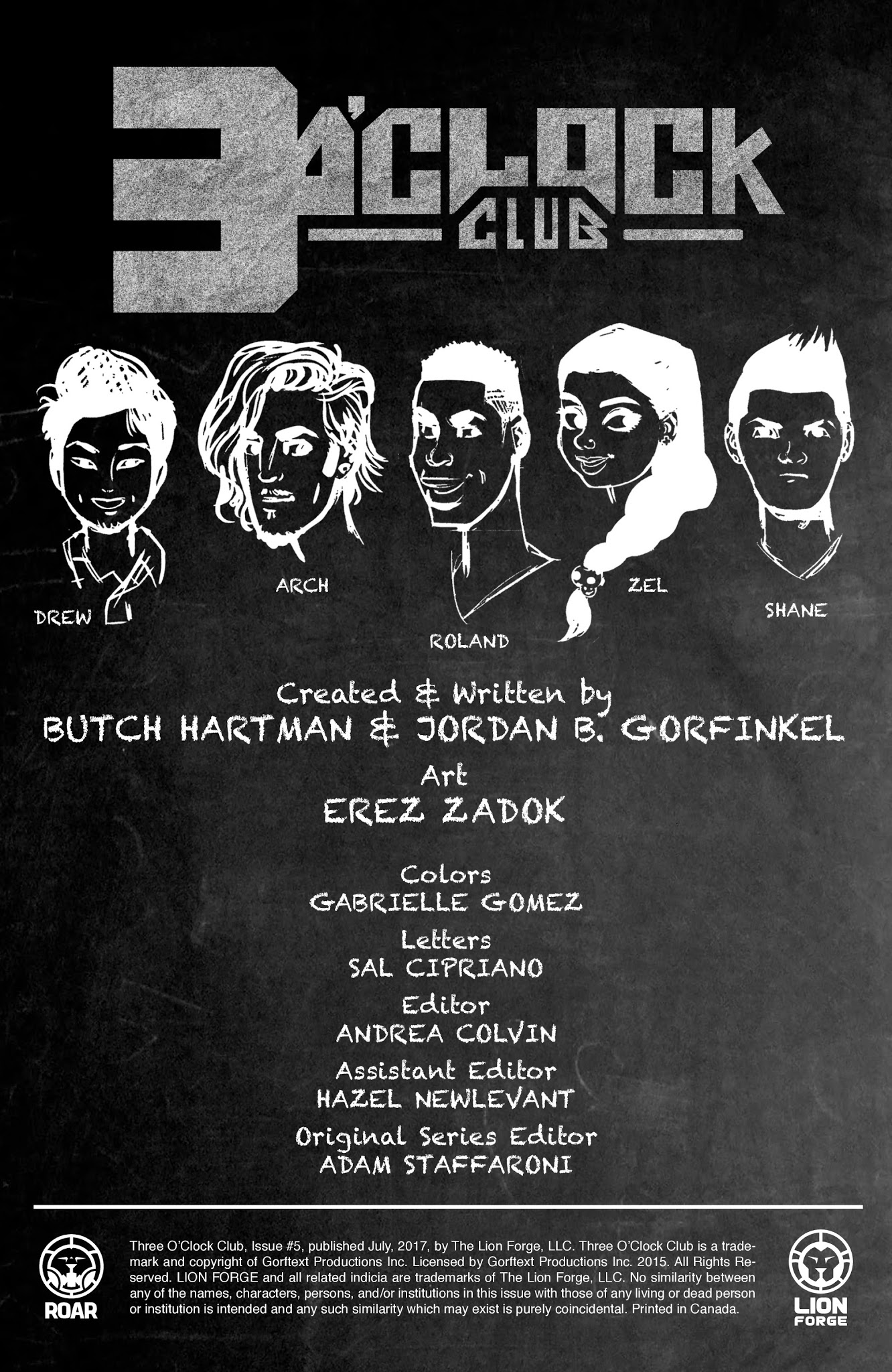 Read online Three O'Clock Club comic -  Issue #5 - 2