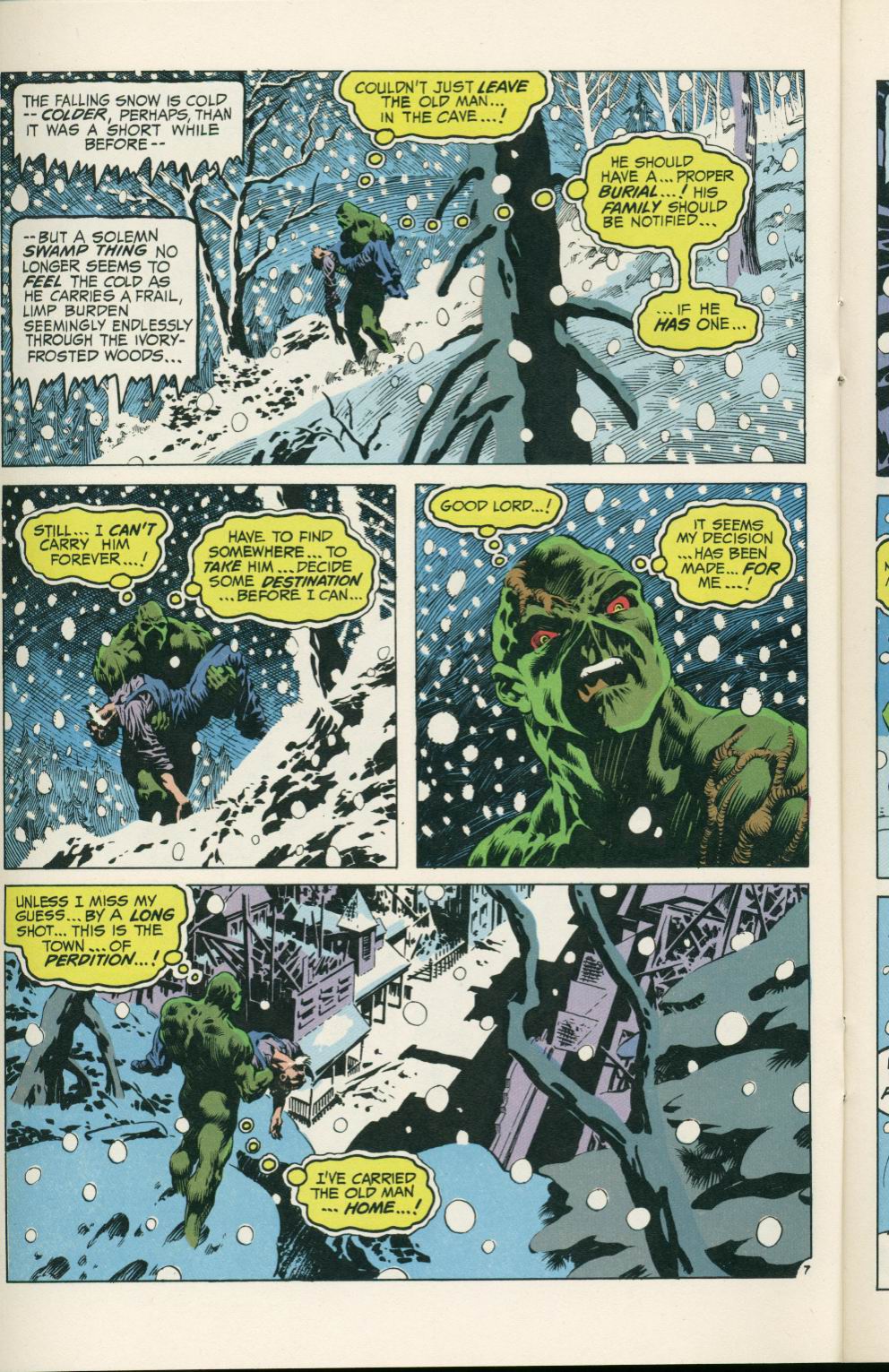 Read online Roots of the Swamp Thing comic -  Issue #4 - 30