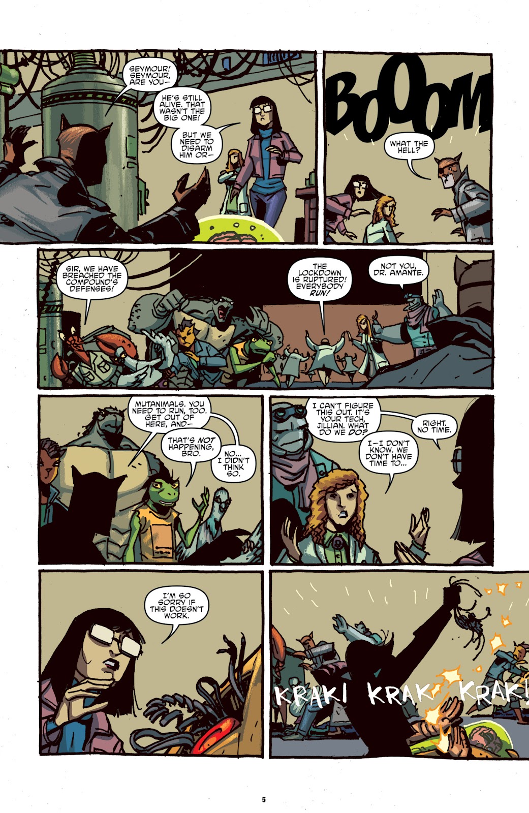 Teenage Mutant Ninja Turtles: Mutanimals issue 4 - Page 7