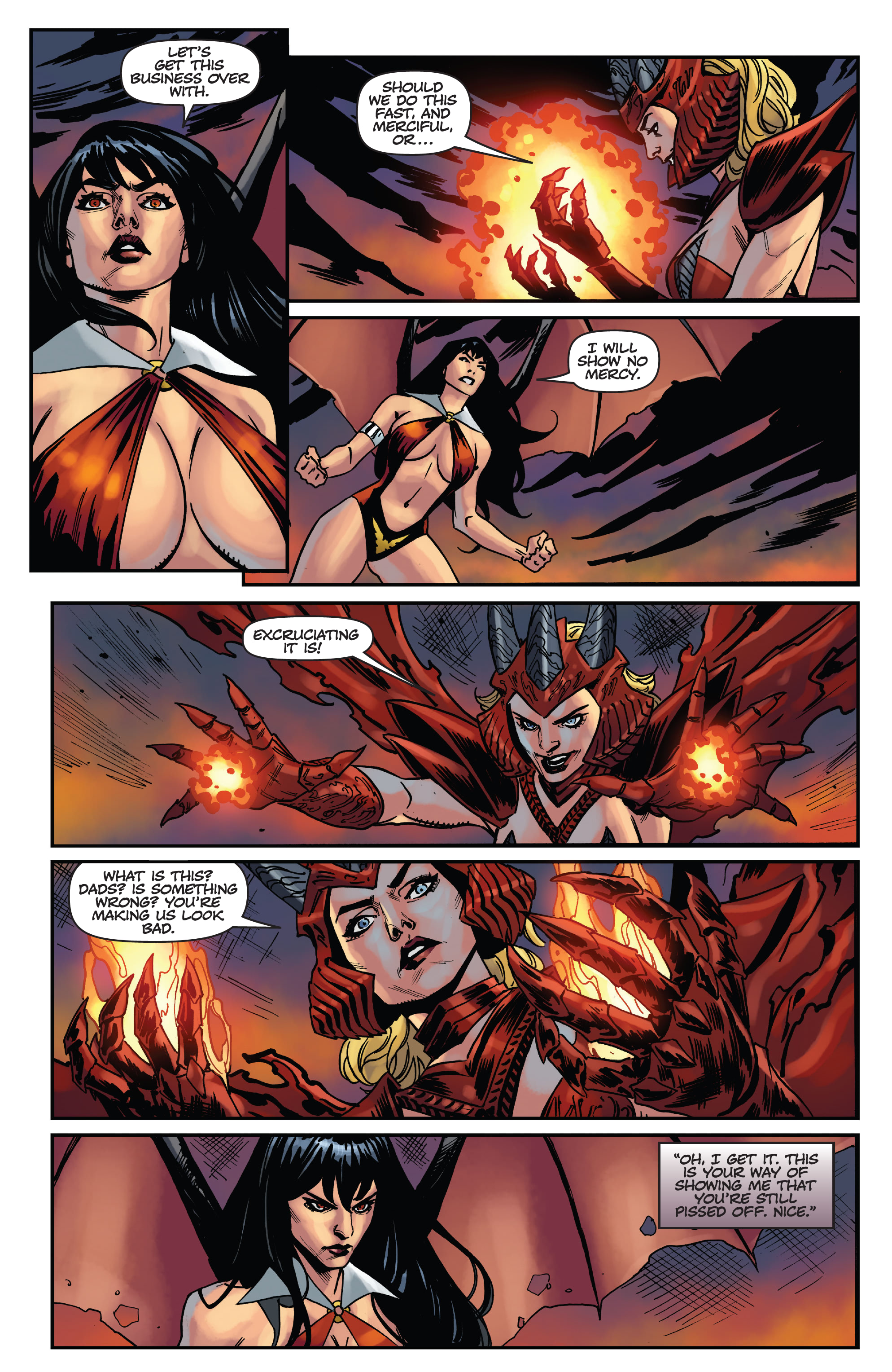 Read online Vengeance of Vampirella (2019) comic -  Issue #19 - 22