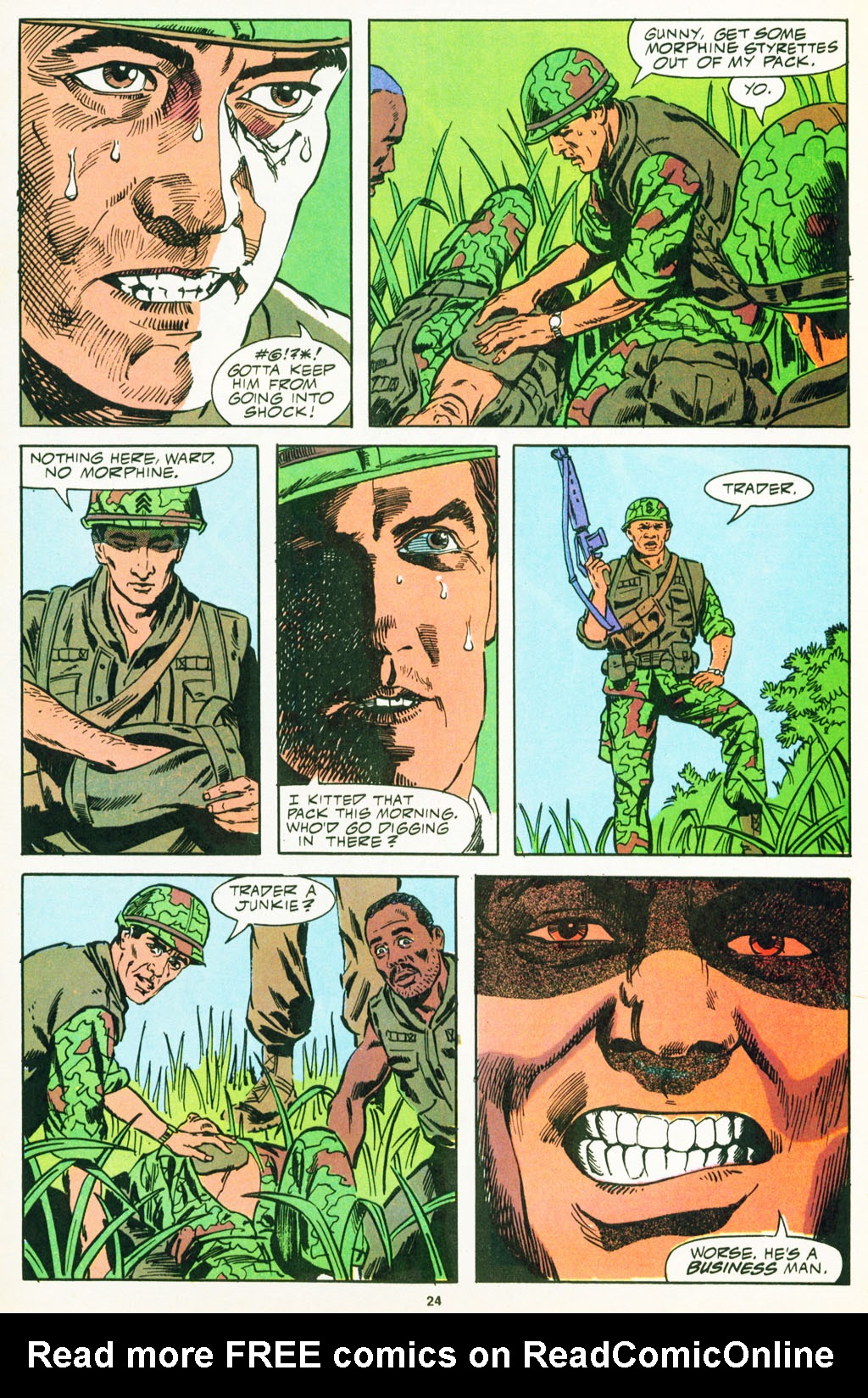 Read online The 'Nam comic -  Issue #46 - 19