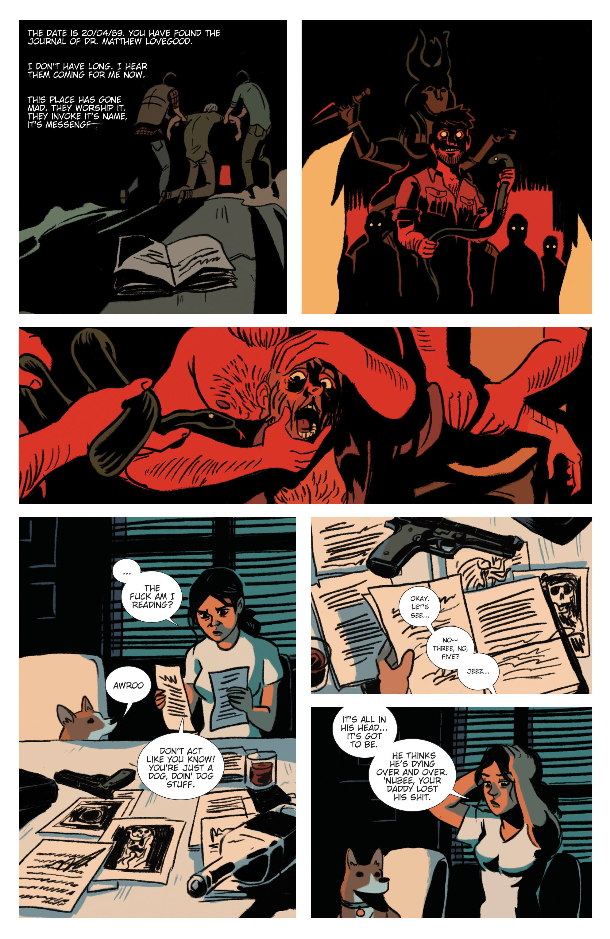 Read online Outer God comic -  Issue #2 - 24