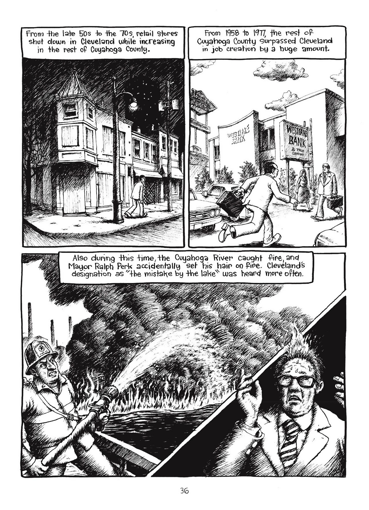 Read online Harvey Pekar's Cleveland comic -  Issue # TPB - 37