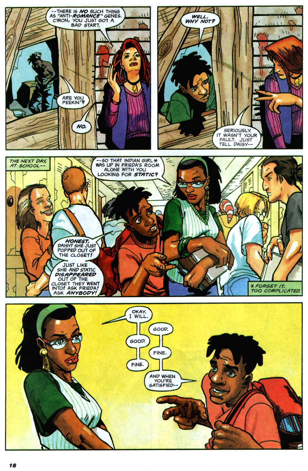 Read online Static comic -  Issue #10 - 12